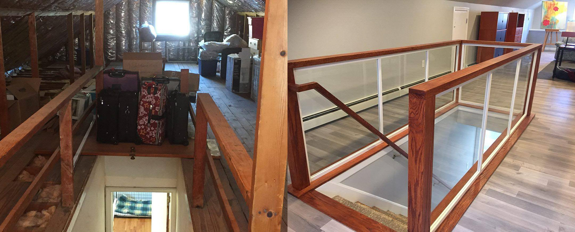 Attic Design Studio before and after