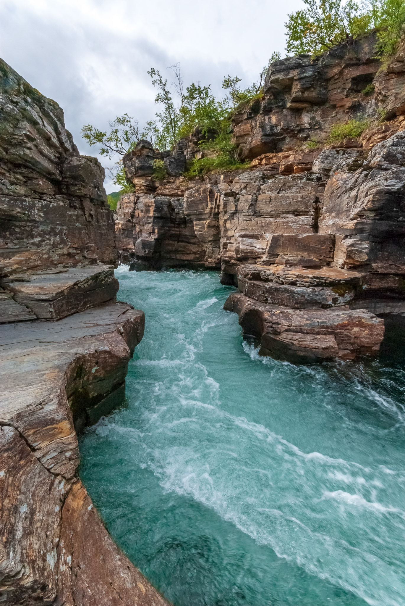 Abisko Kanjon, Abiskojokken