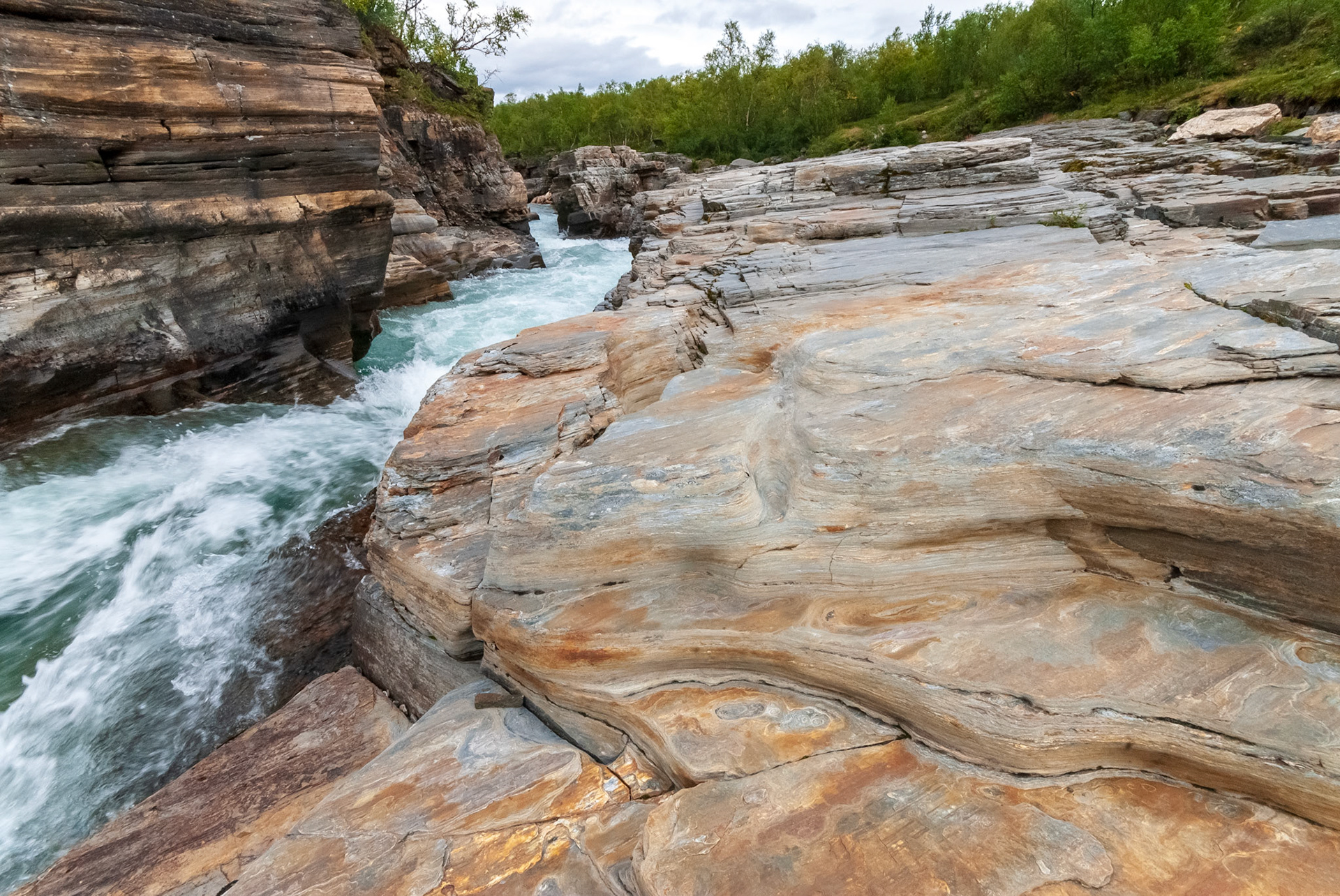 Abisko Kanjon, Abiskojokken