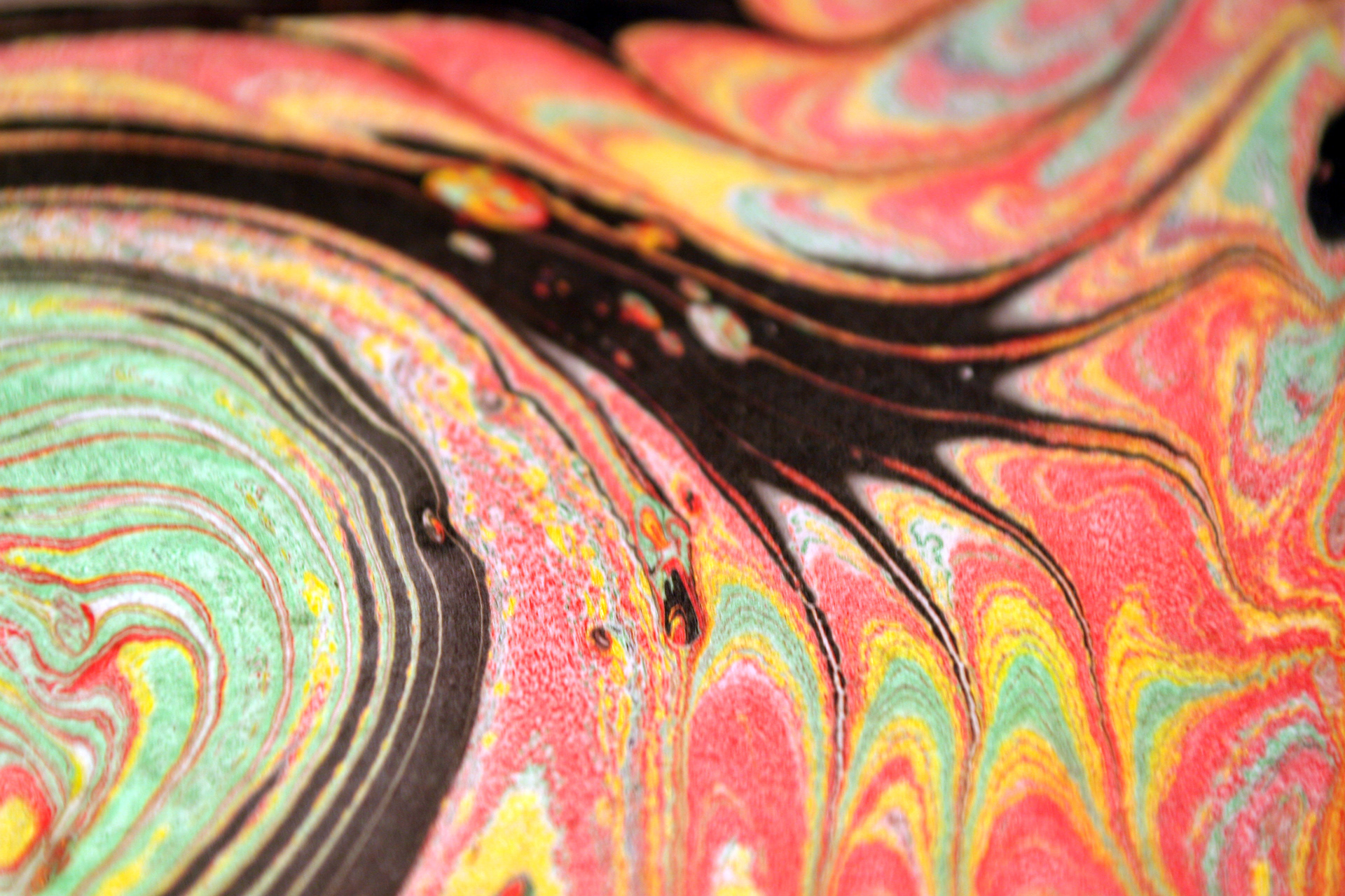 Marbling VI (Detail)