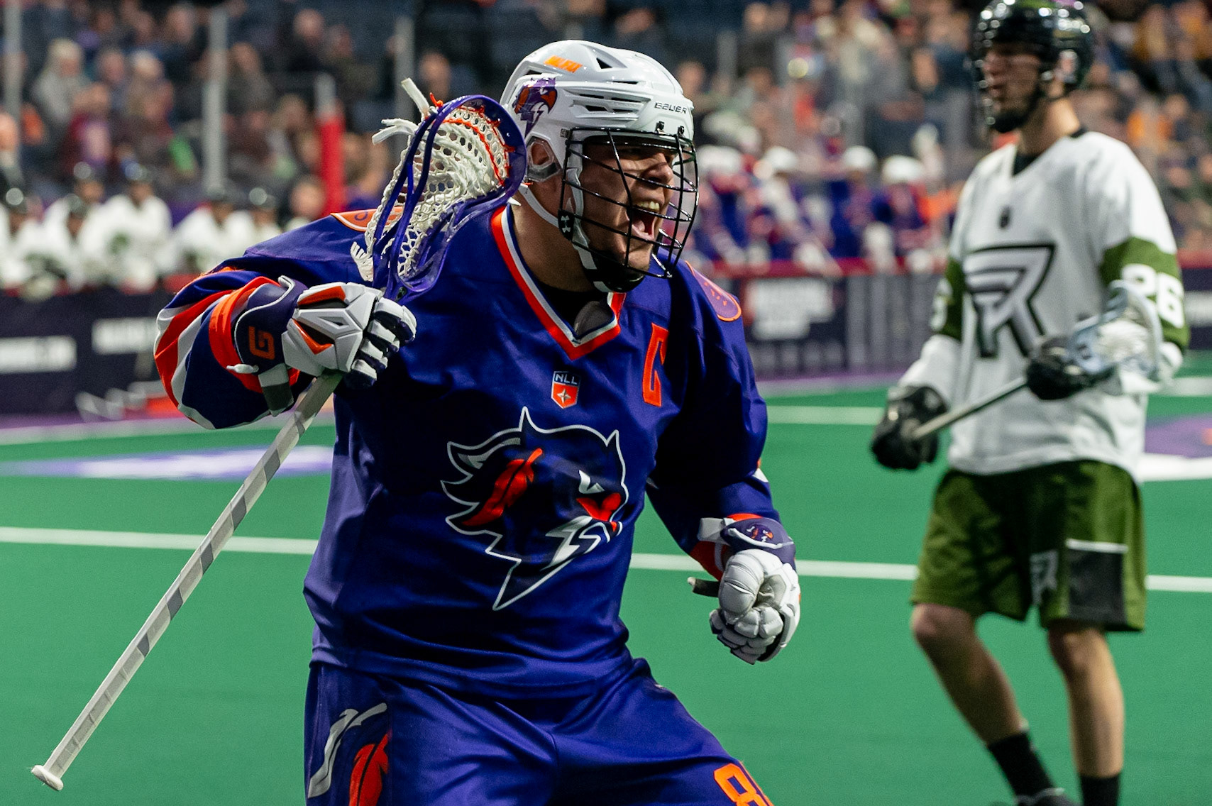 NLL - Halifax Thunderbirds vs Rochester Knighthawks - Scotiabank Center, Halifax, Nova Scotia - December 21, 2019. (Trevor MacMillan/Halifax Thunderbirds)