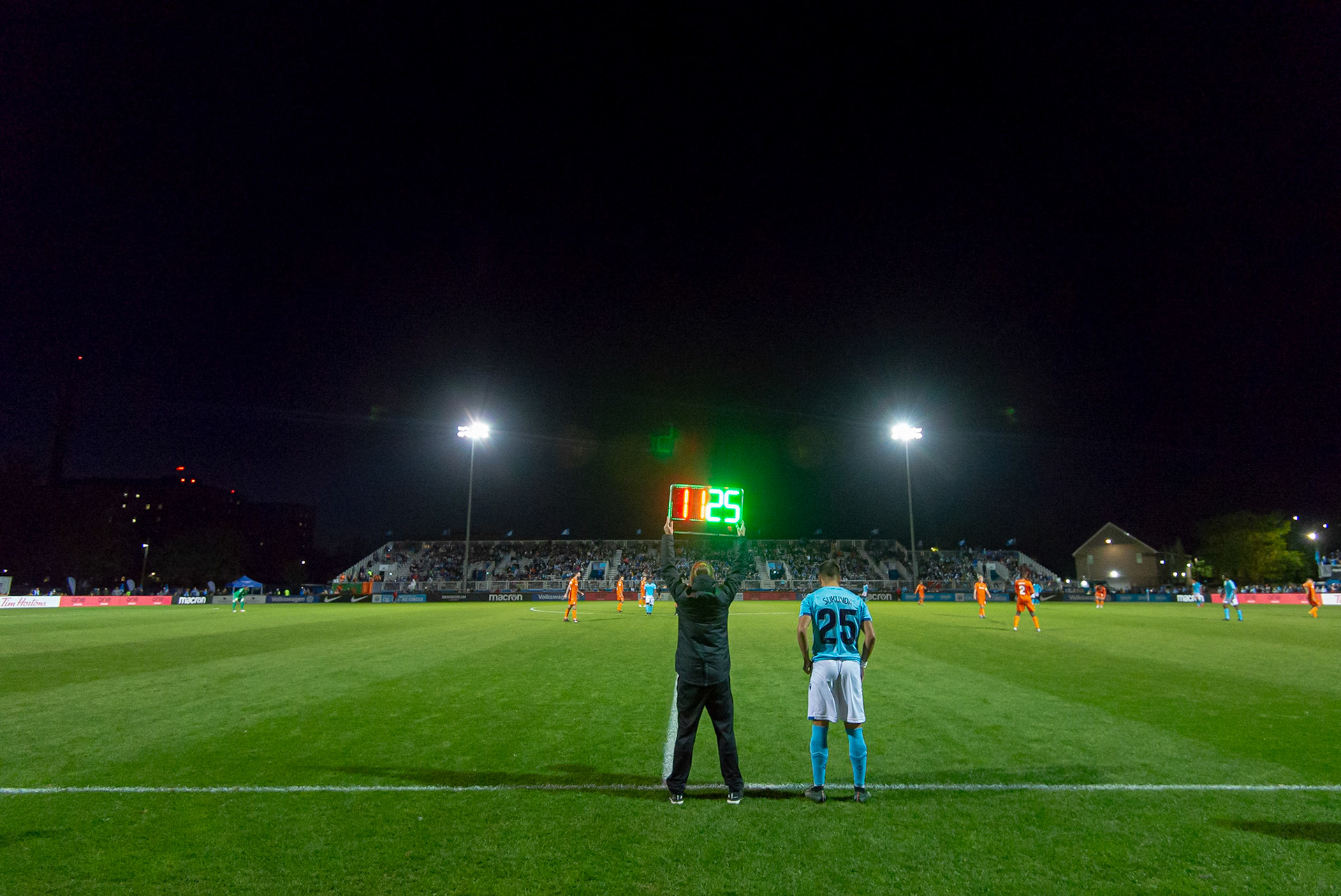 Canadian Premier League - HFX Wanderers FC vs ForgeFC - Wanderers Grounds, Halifax, Nova Scotia - September 18, 2019. (Trevor MacMillan/CPL)