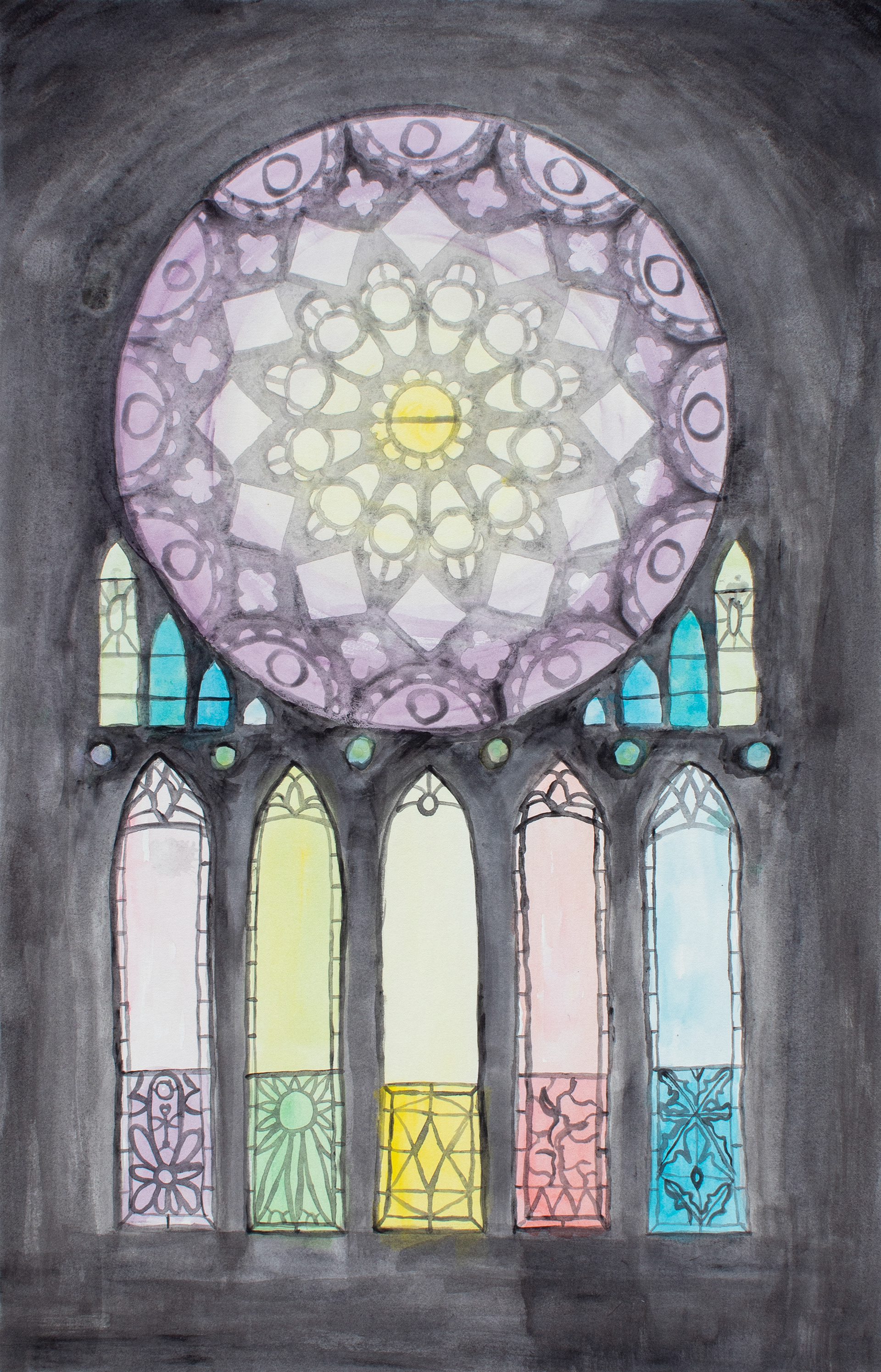 The Seasons, Watercolor