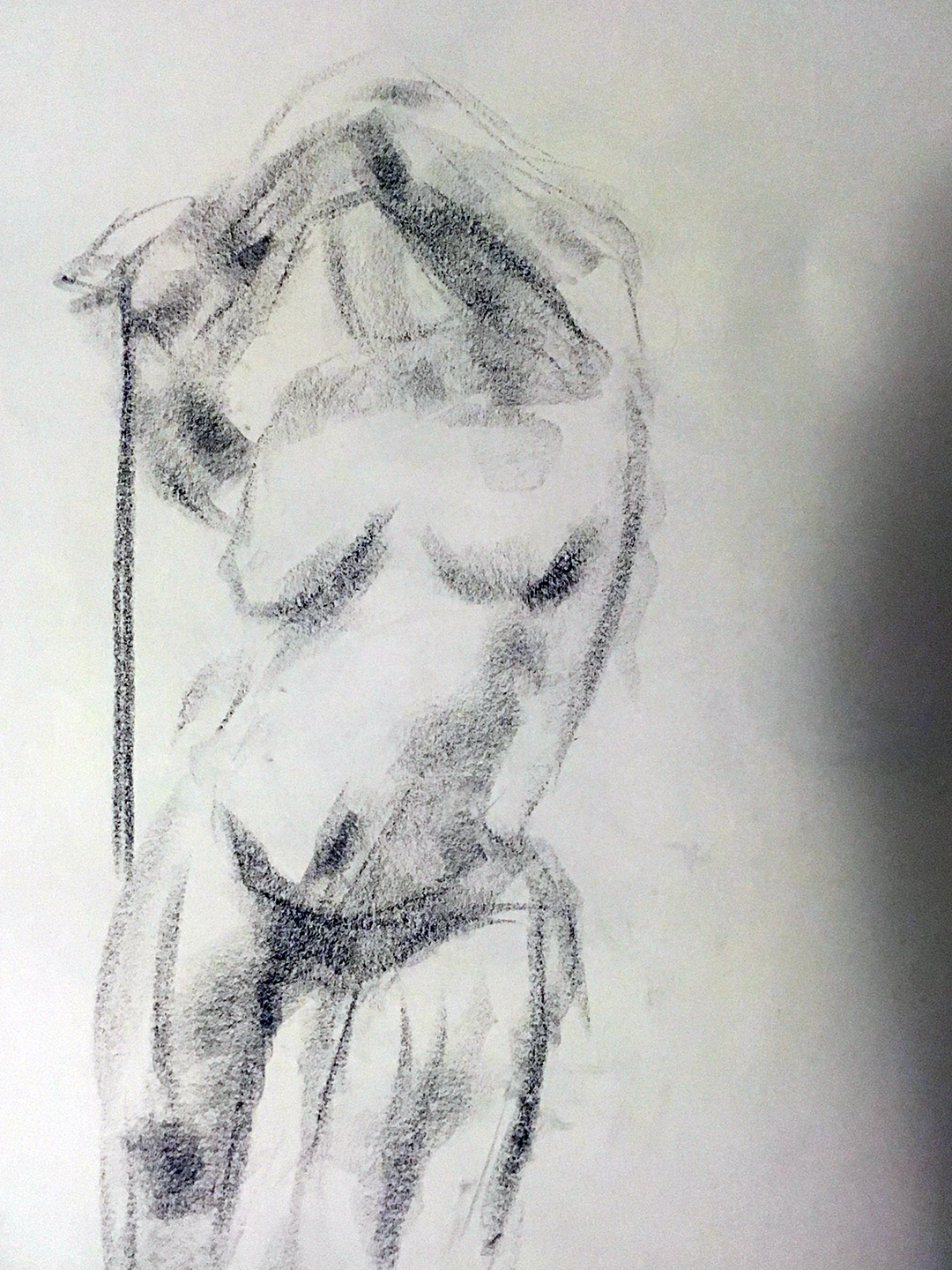 20 Minute life drawing - 2017 - Charcoal