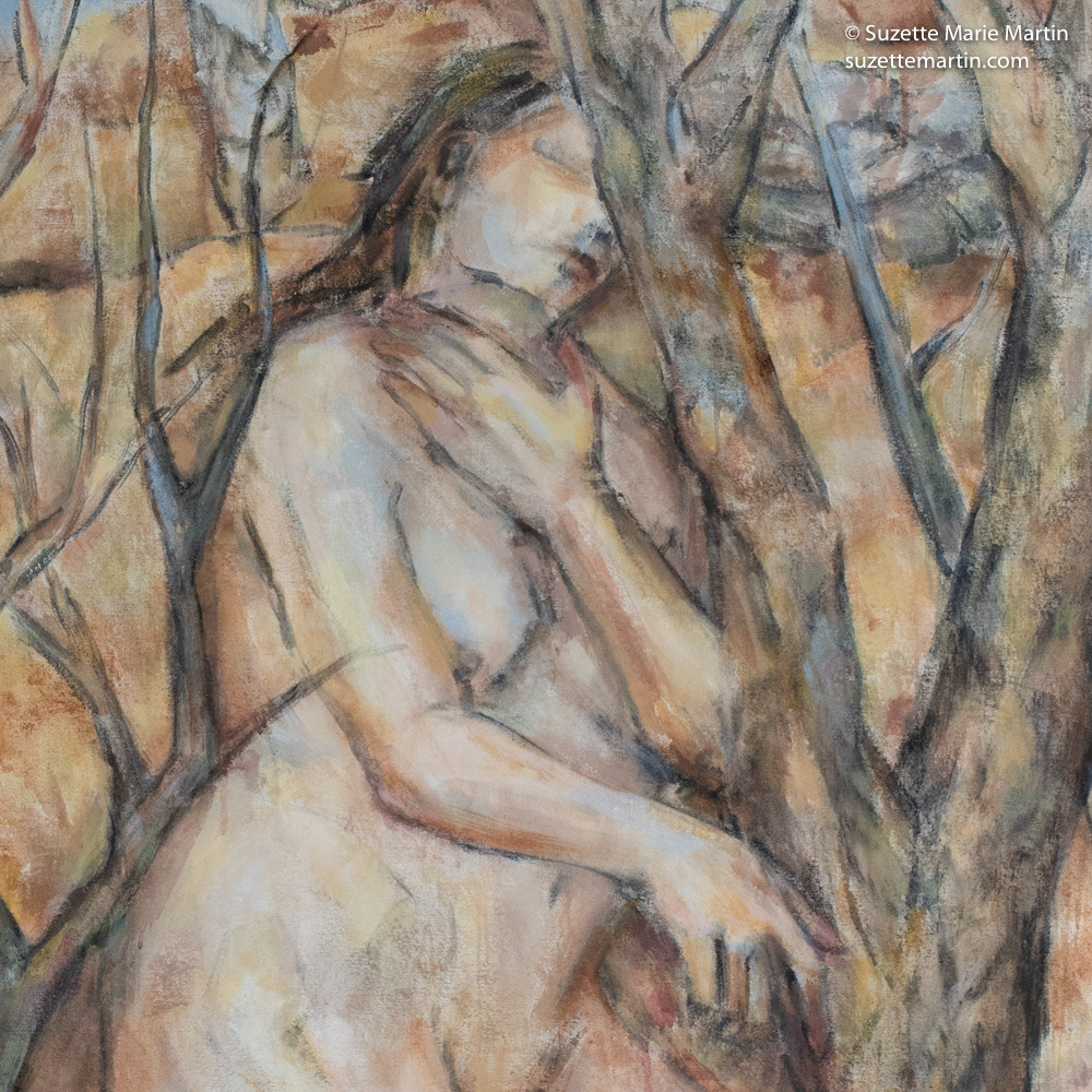 Detail: Daughters of the American Revolution, Dryads of the Anthropocene, 81" H x 71" W