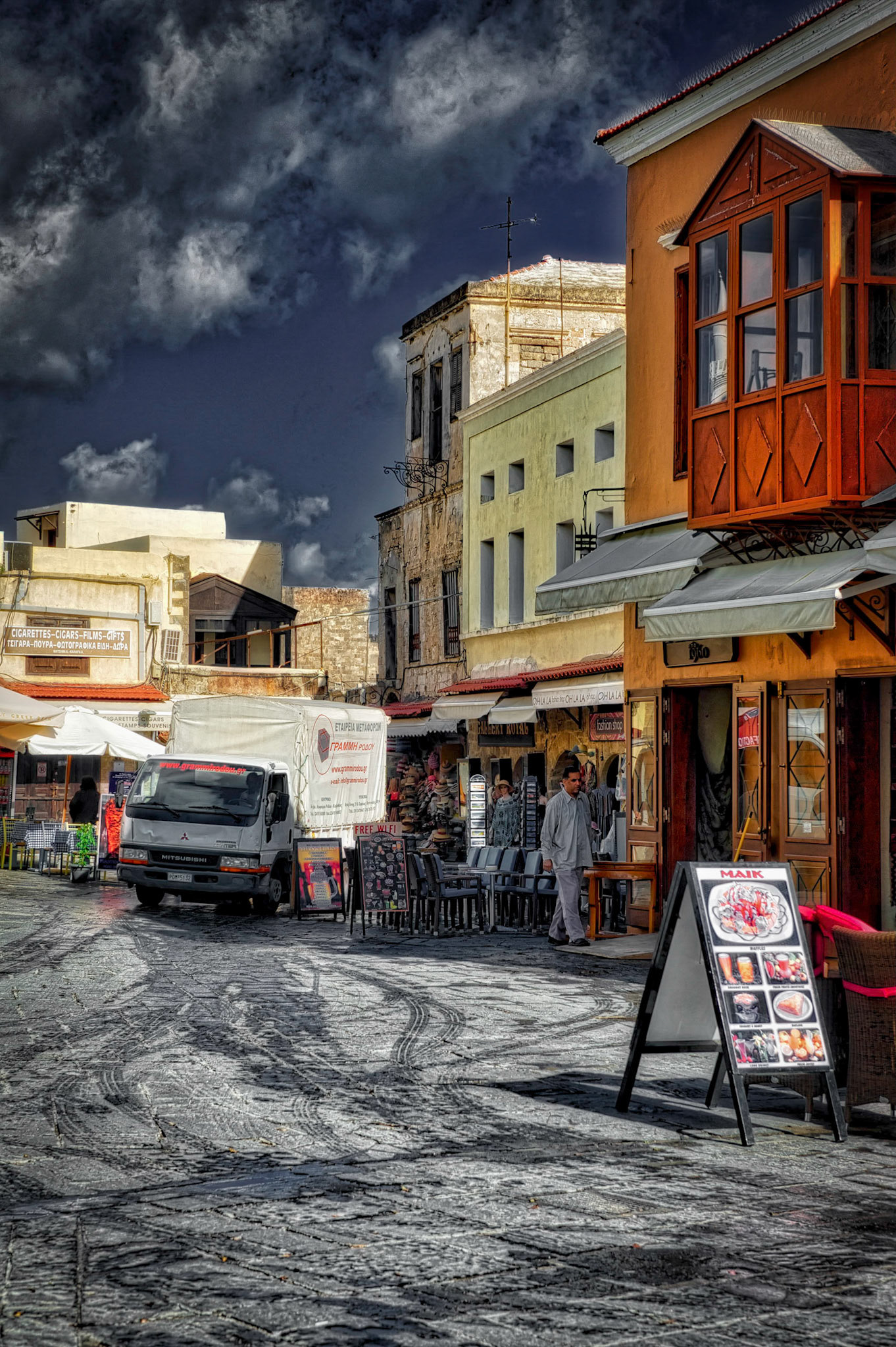 Evreon Martyron Square, Rhodes, Greece