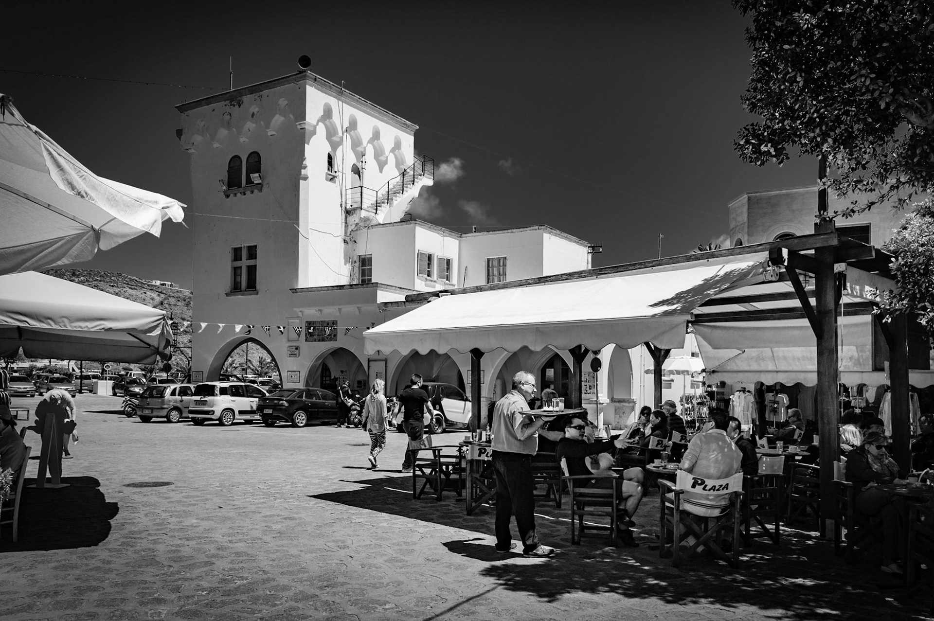 Skala Port of Patmos, Greece