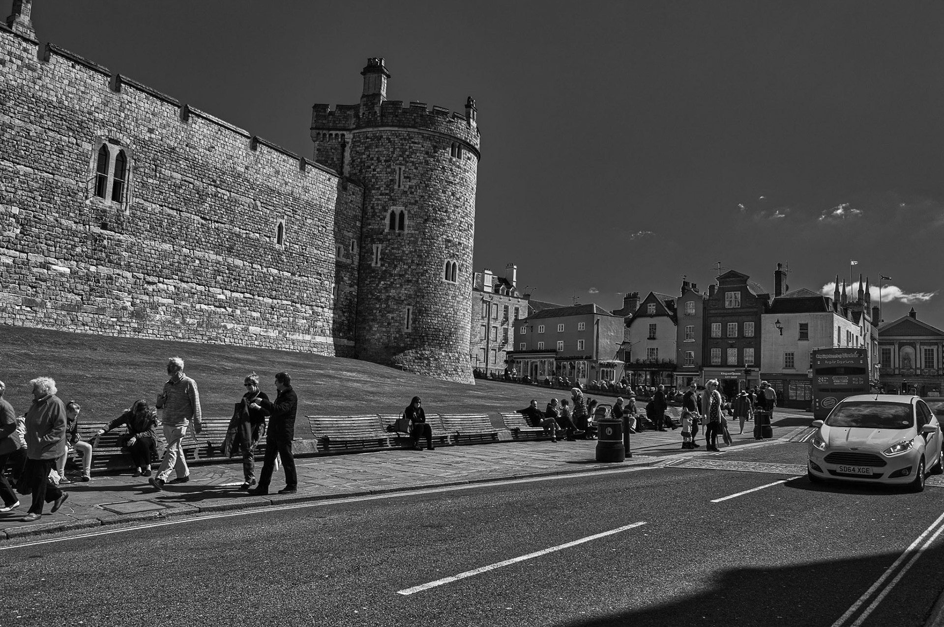 The Curfew Tower, Windsor Castle, Windsor, UK