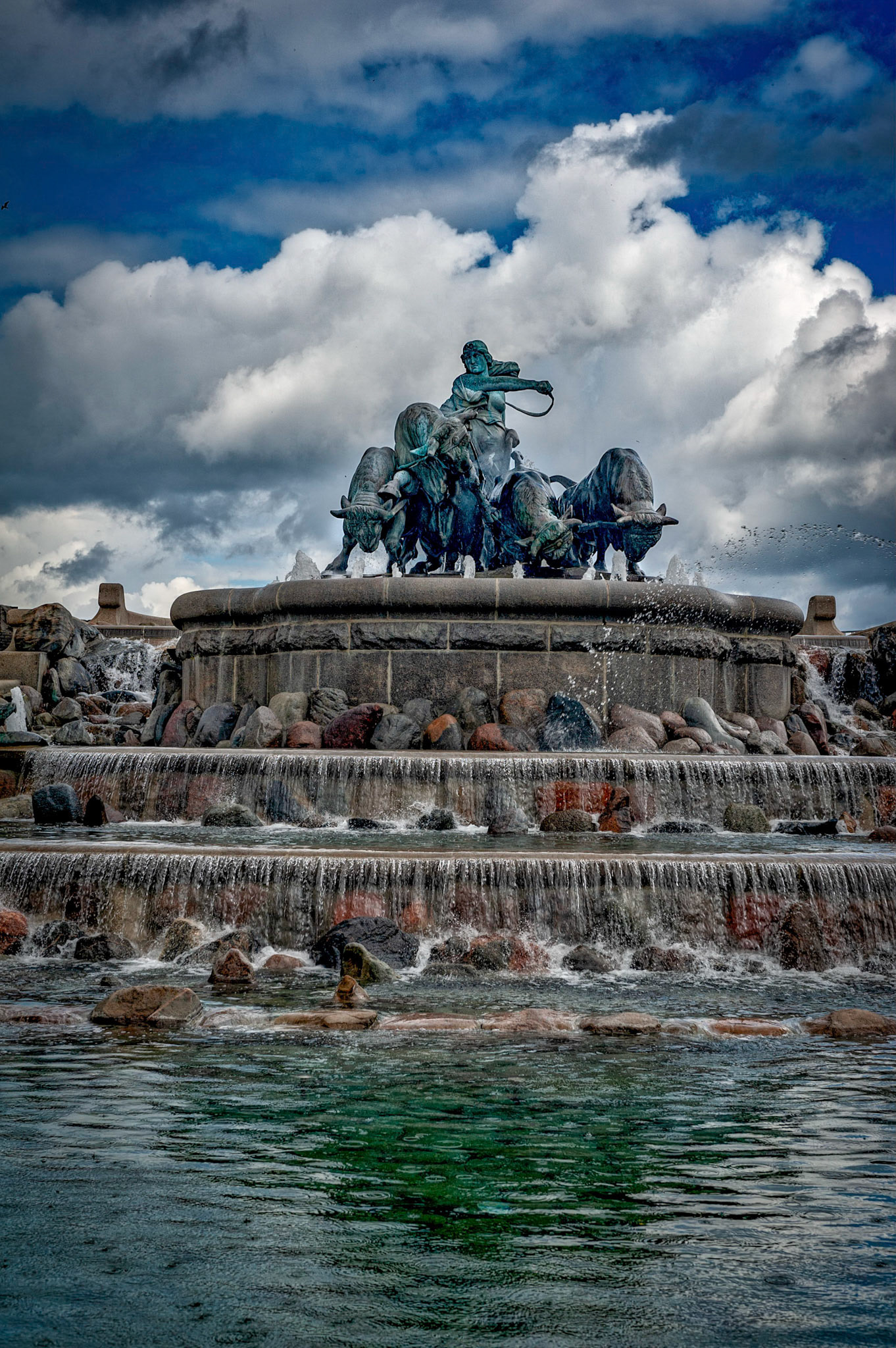 Gefion Fountain, Copenhagen, Denmark