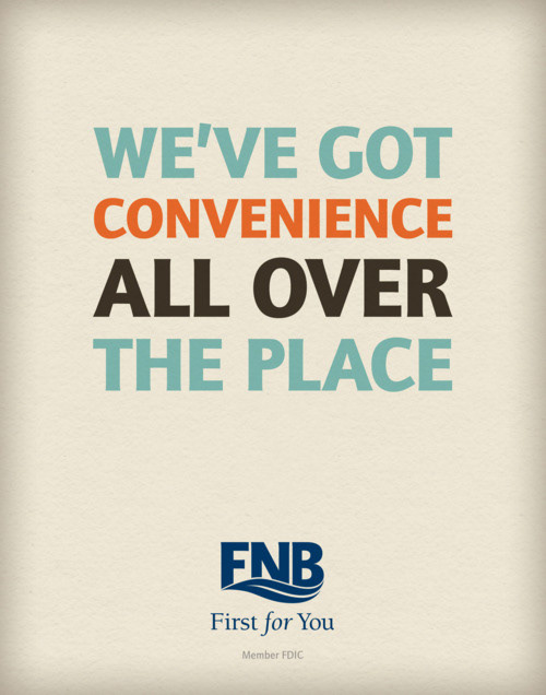 mobile banking print ad