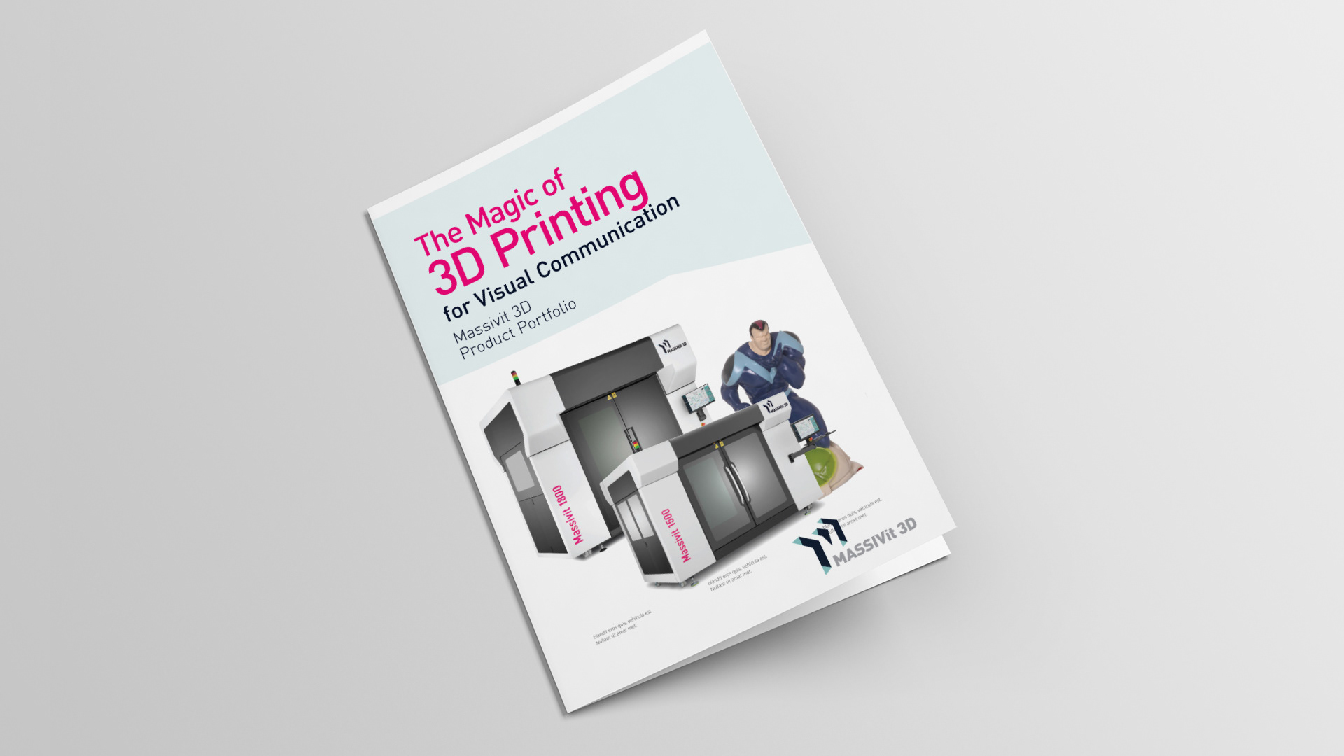 Massivit | 3D printing | on-site machines photography