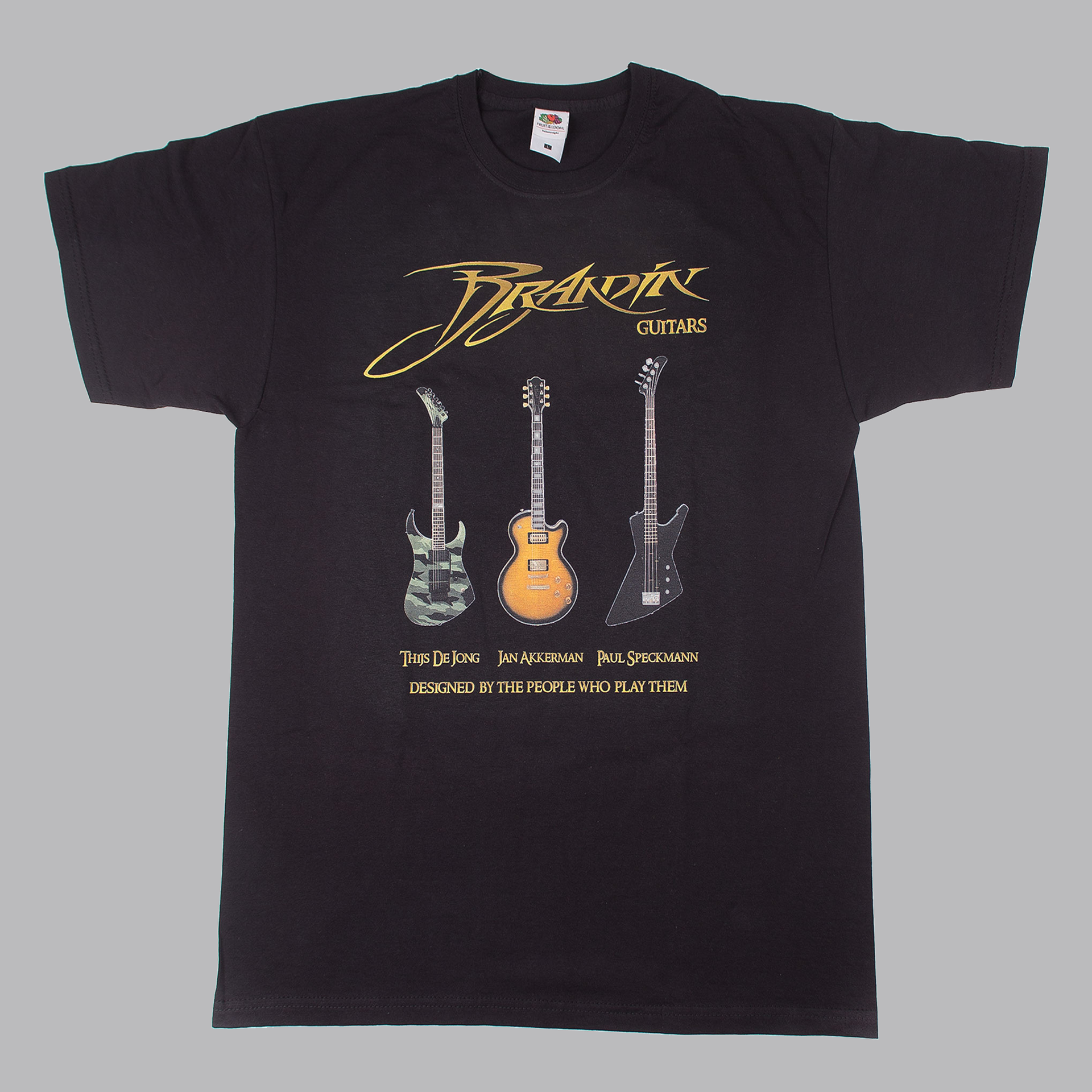 Brandin Guitars t-shirt (2016)