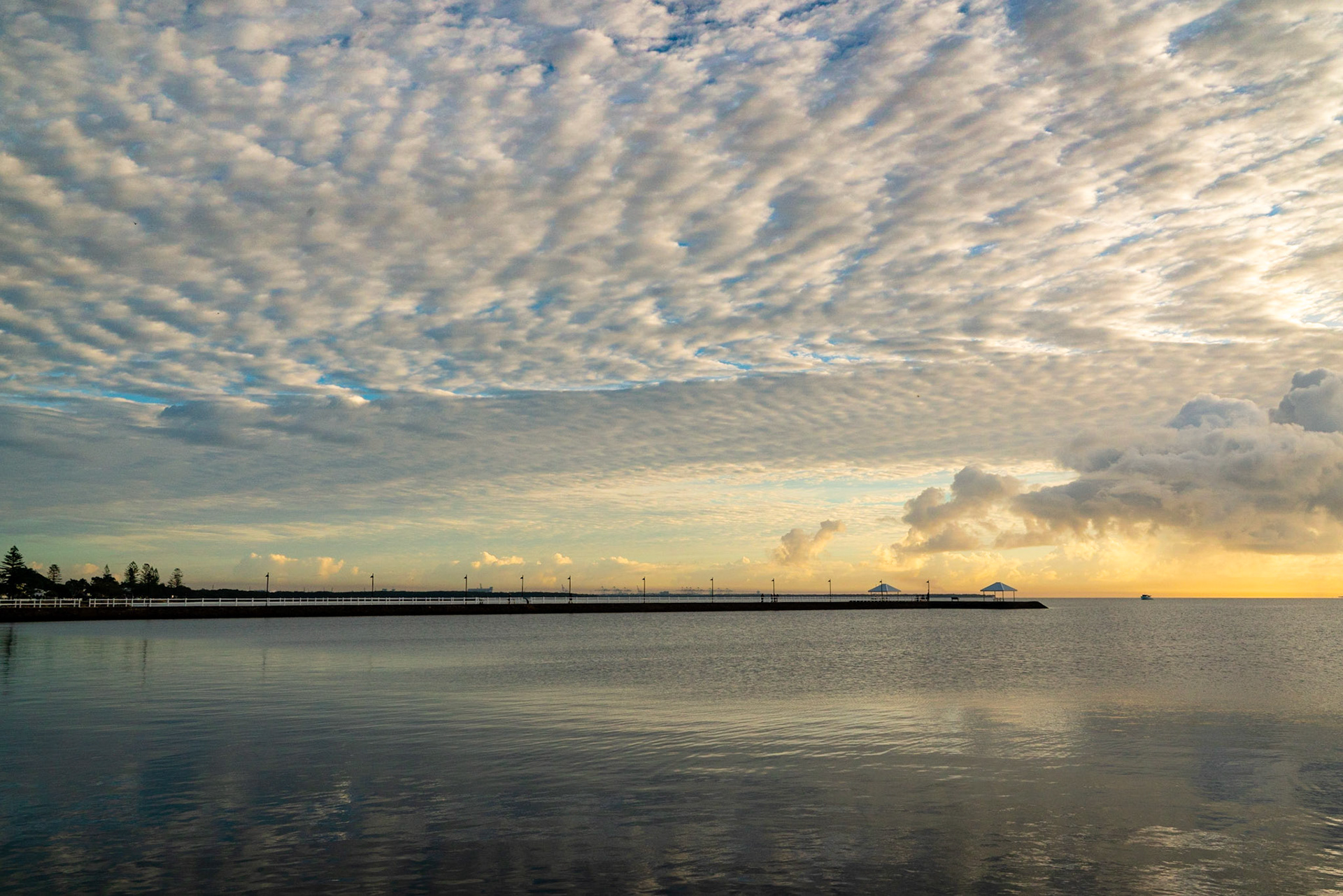 Early Morning Clouds - Wynnum Foreshore