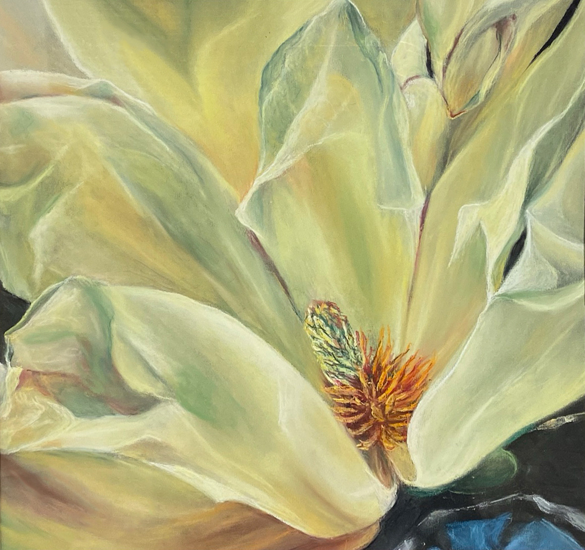 "Glory," Pastel on Sanded Paper