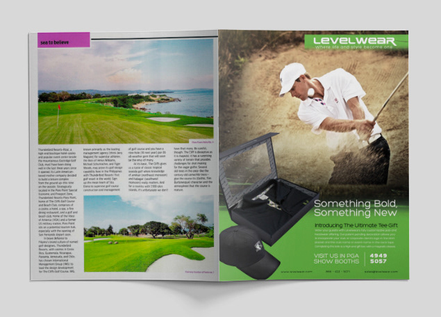 Levelwear Full Page Ad