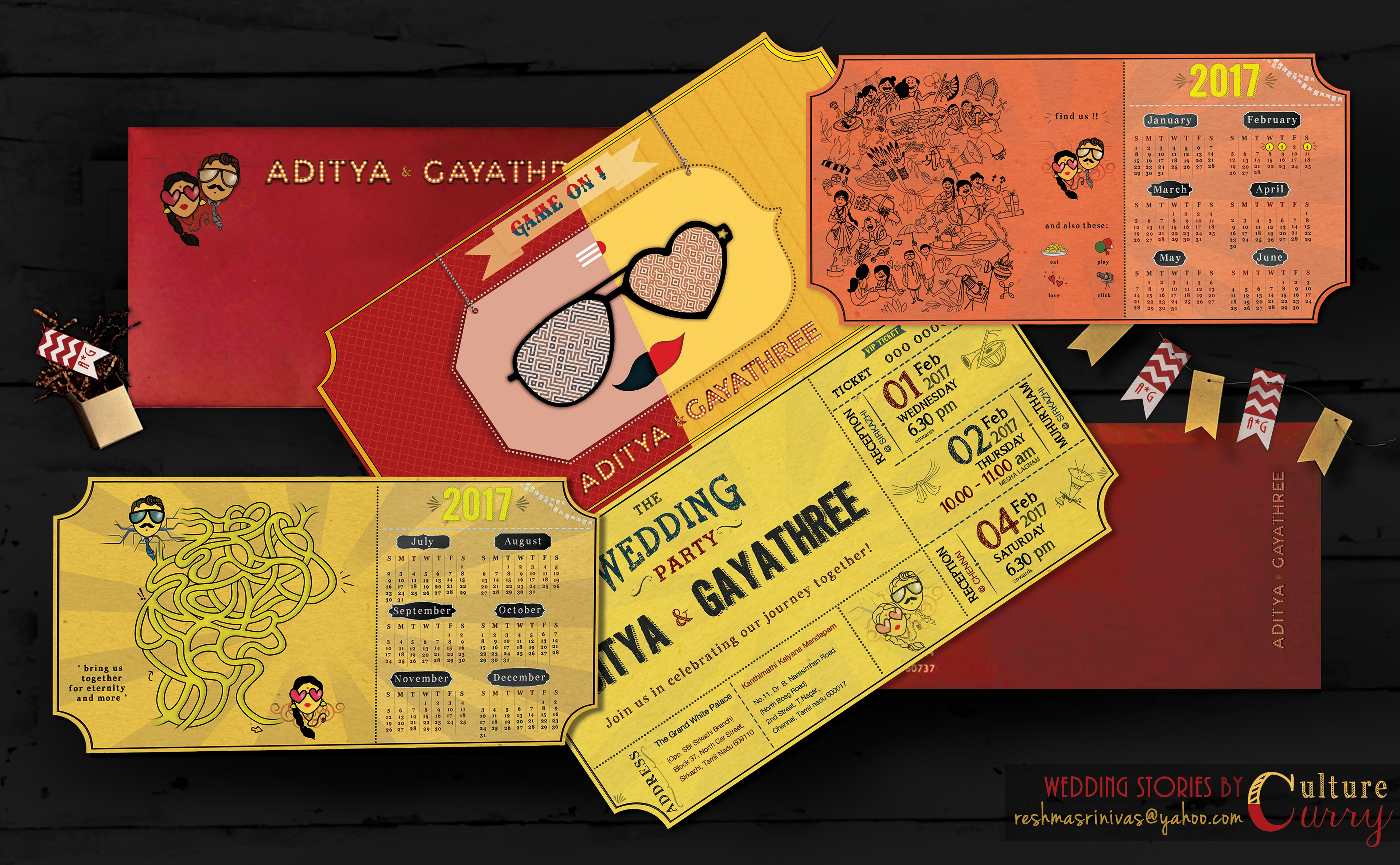 Culture Curry Creative Invitations