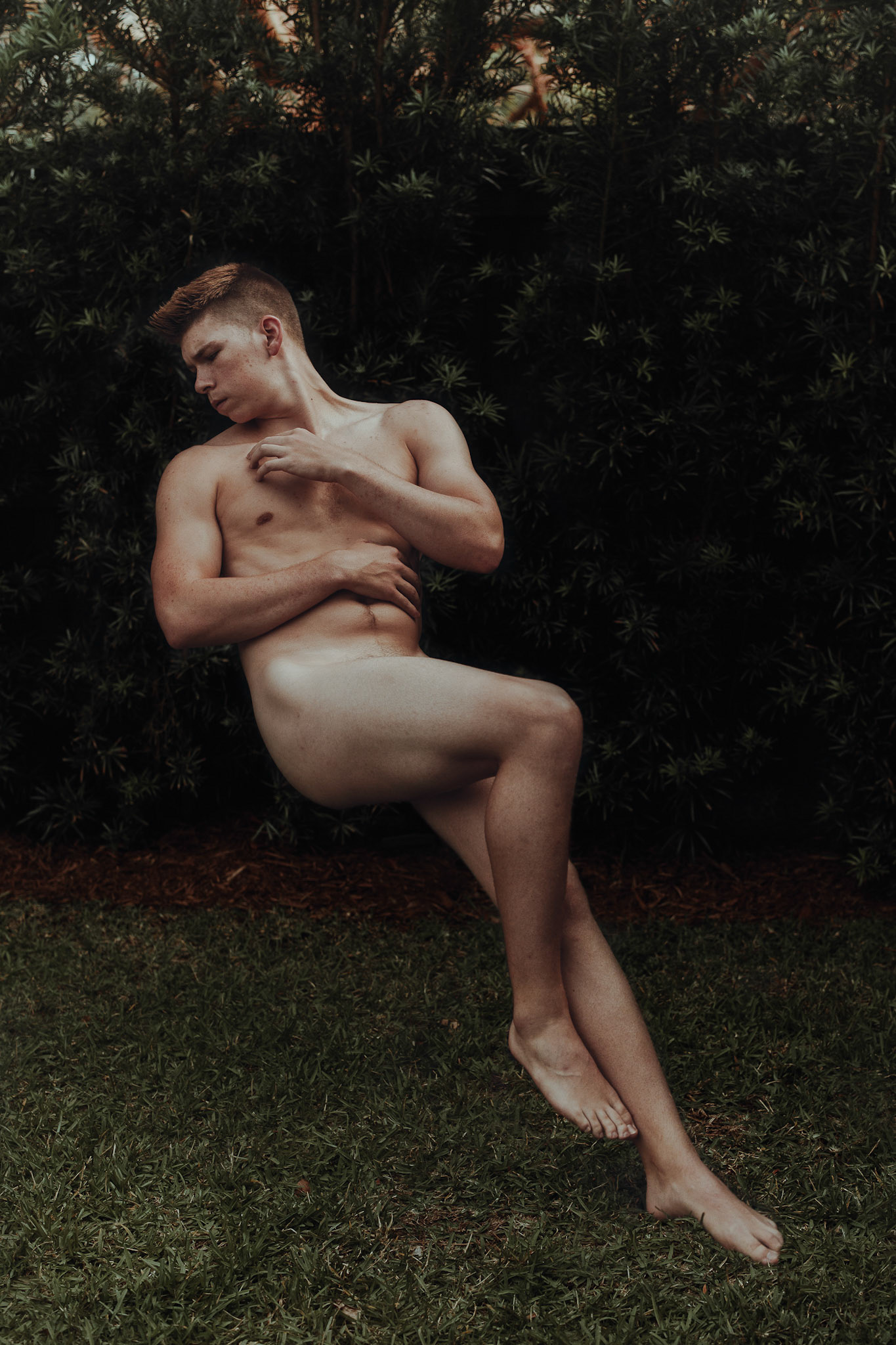 Sequoyah Wildwyn-Dechter / Atlanta, GA -- Self Portrait in Isolation III -- 2020, Inkjet Print, Edition-1/5, 12x18” Print/Paper $125 / 18x24” Framed $375