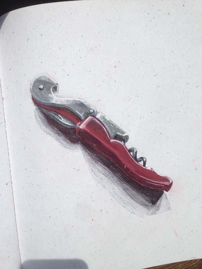 bottle opener. 17.06.2016.