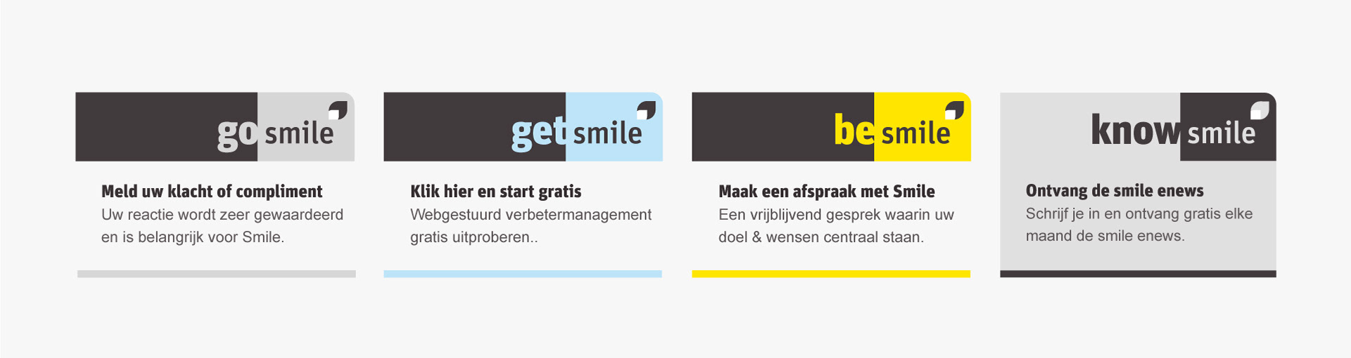 Smile Work Improvement Matters Online Banners