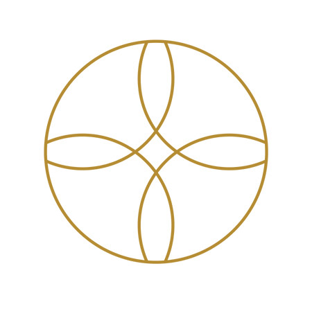 Logo für das Bestattungshaus Pilartz, lineare Form, Outline-Logo | berensdesign