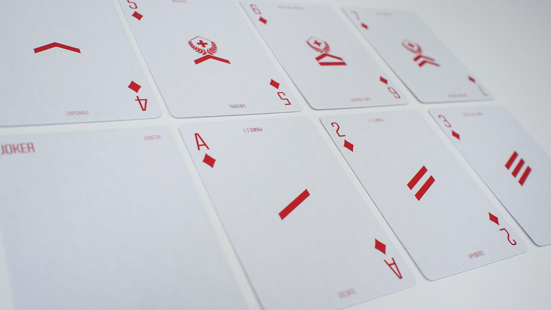 Damien Planchon Swiss Army Playing Cards