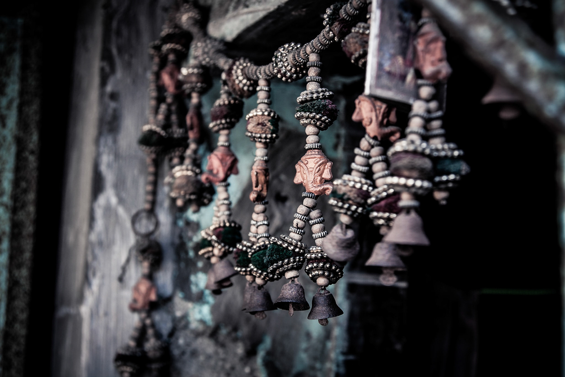 Don't know if this is just to make the doorway more beutiful or if it's ment to protect from evil spirits