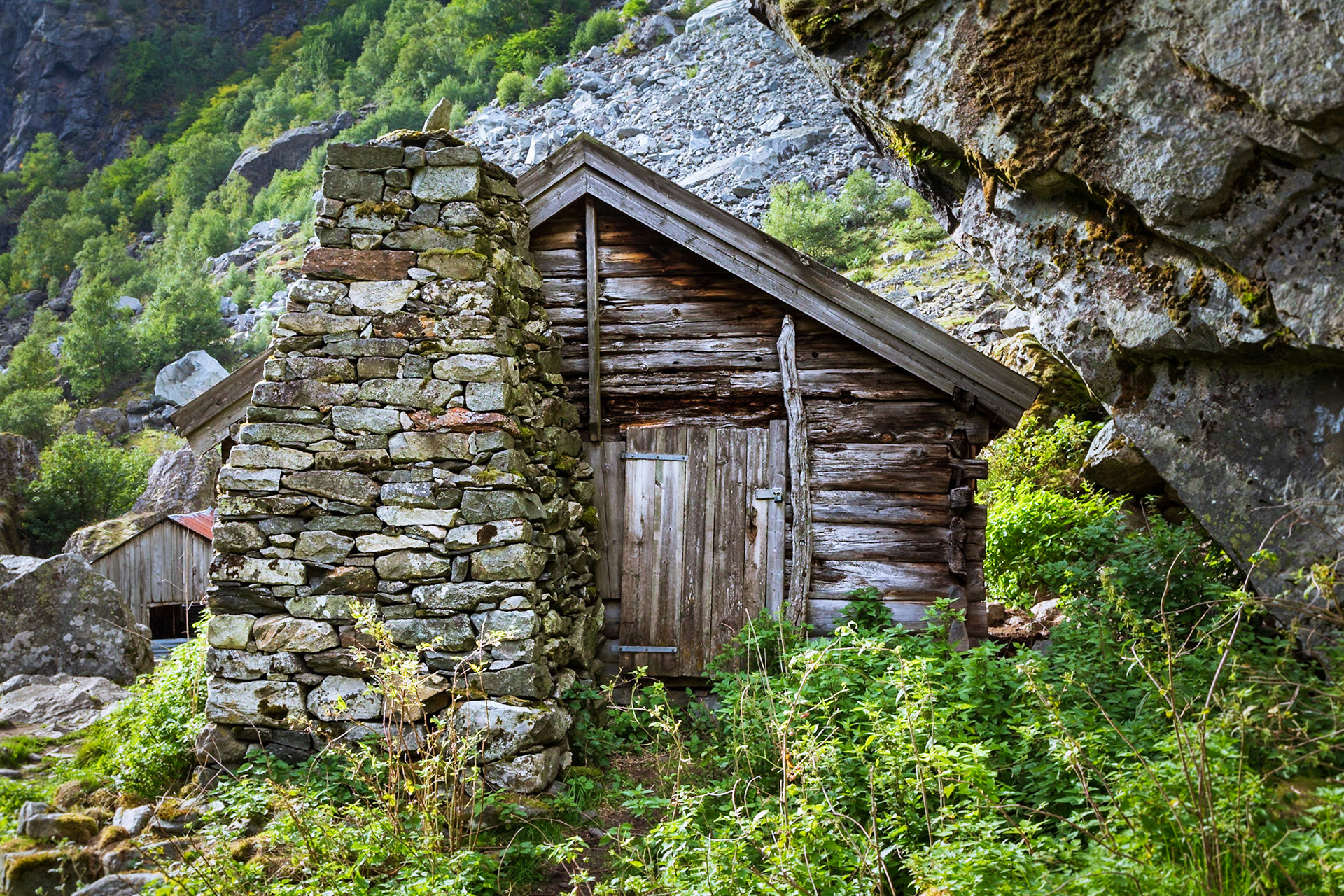 An old farmhouse in Aurlandsdalen