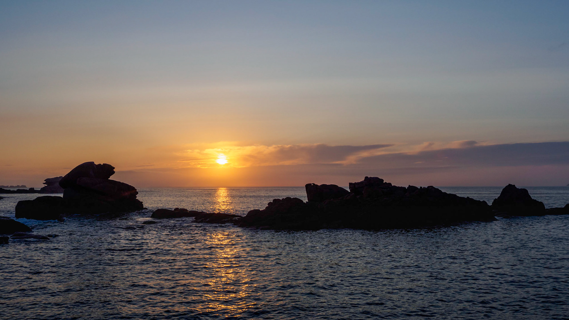 Ploumanach Sunset VI