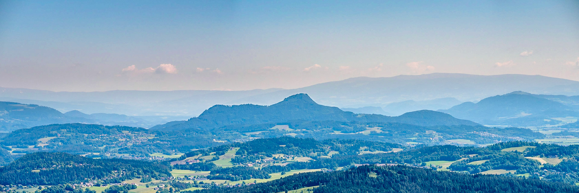 Pyramidenkugel - View on Ulrichsberg
