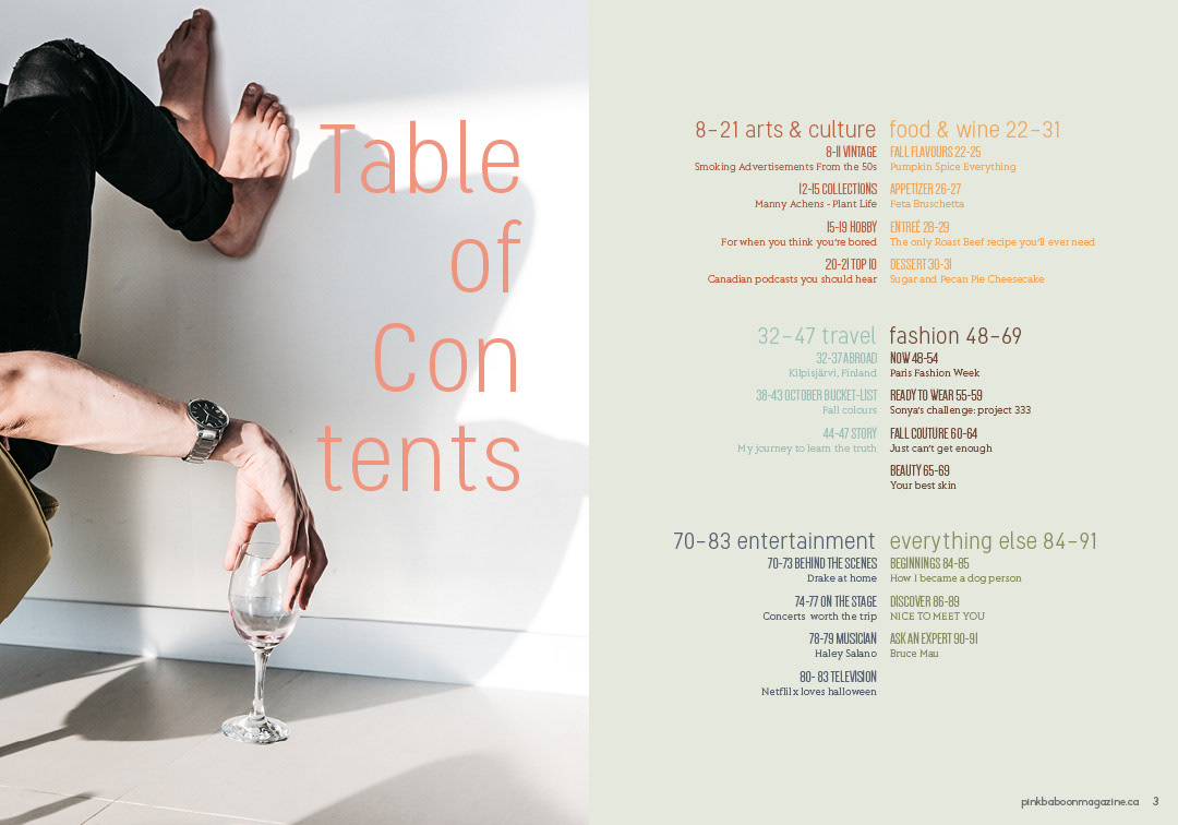 Table of Contents
