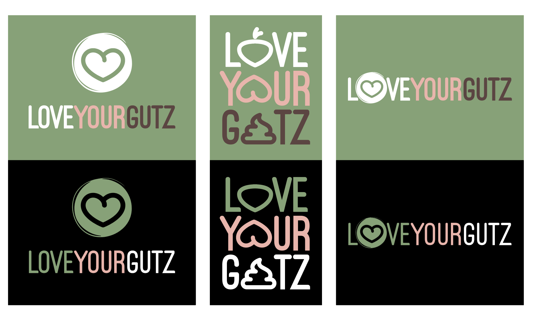 Developed branding and assets for Love Your Gutz