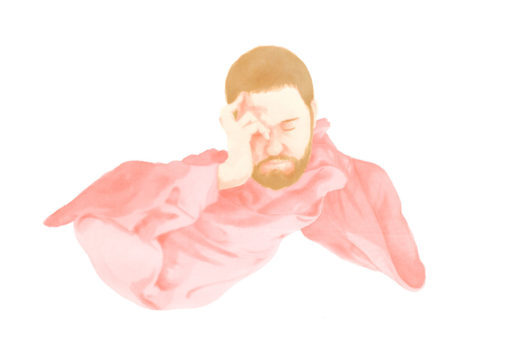 "Songe" feutre sur papier 420x297 mm 2016