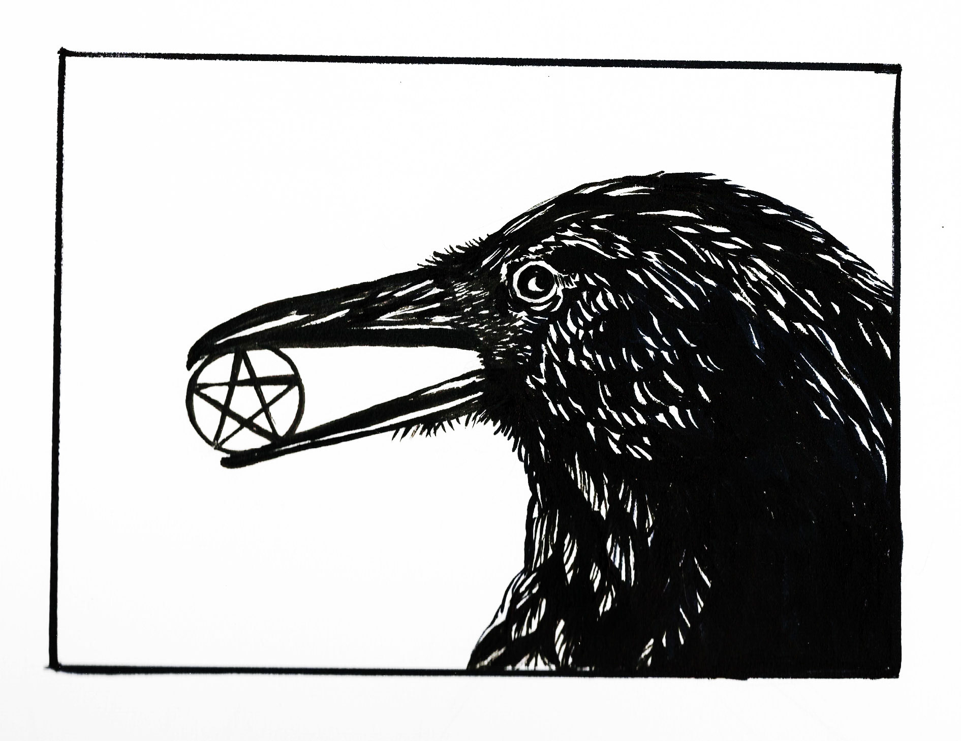Pentacle Raven