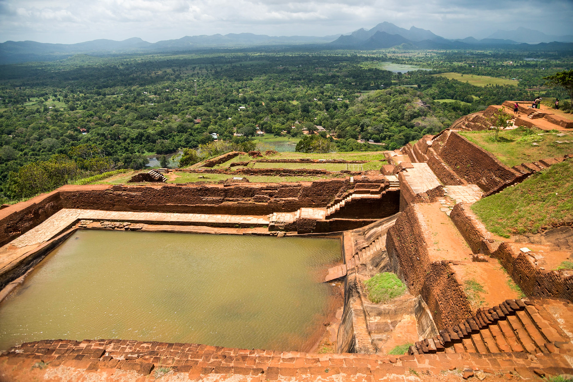 Sri Lanka, Sigiriya Rock Fortress, the Lion Rock