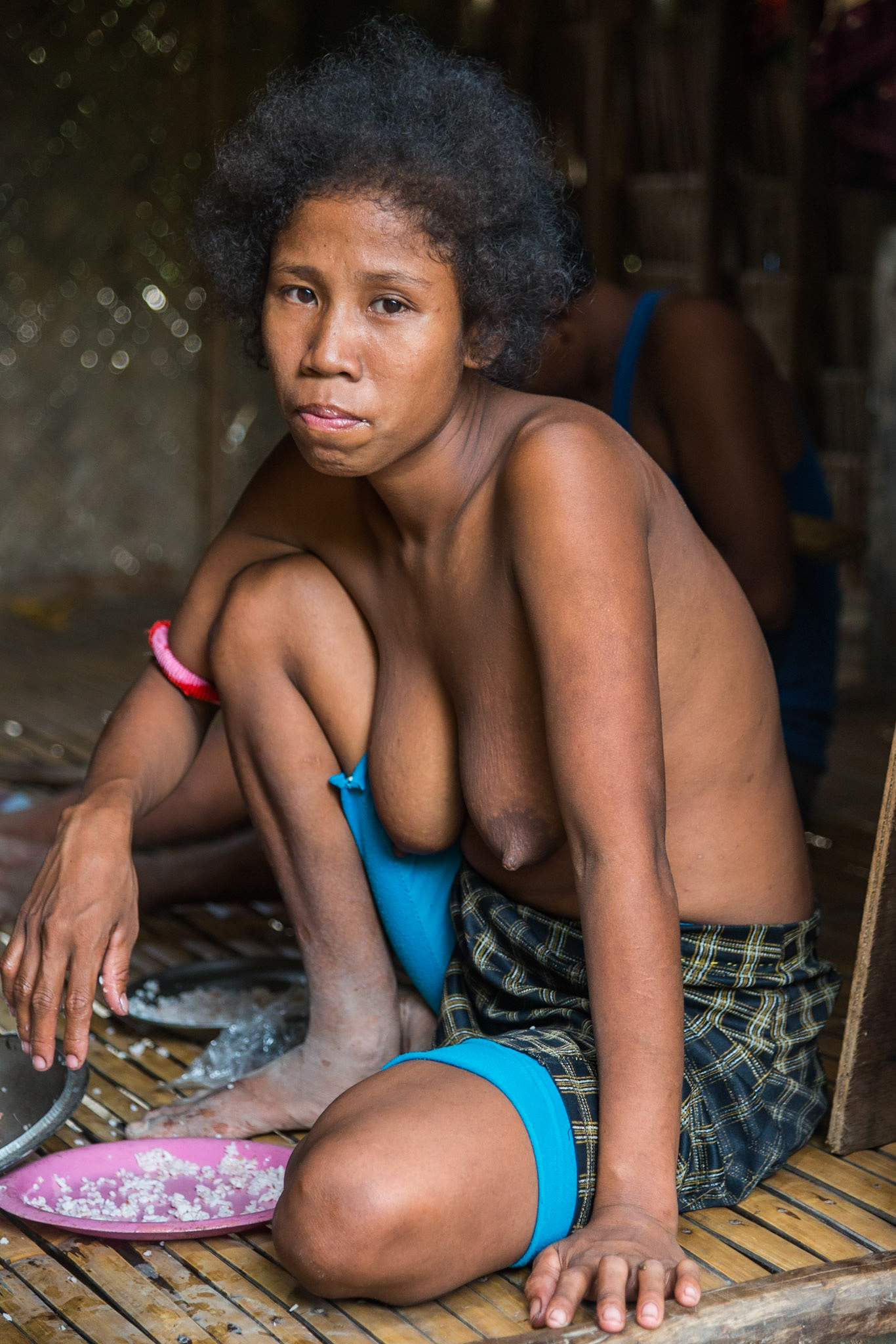 The Philippines, Palawan Island Batak indigenous people