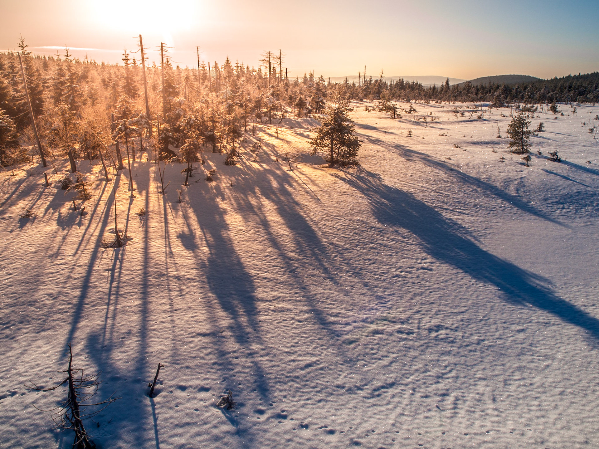 Winter in Jizera Mountains