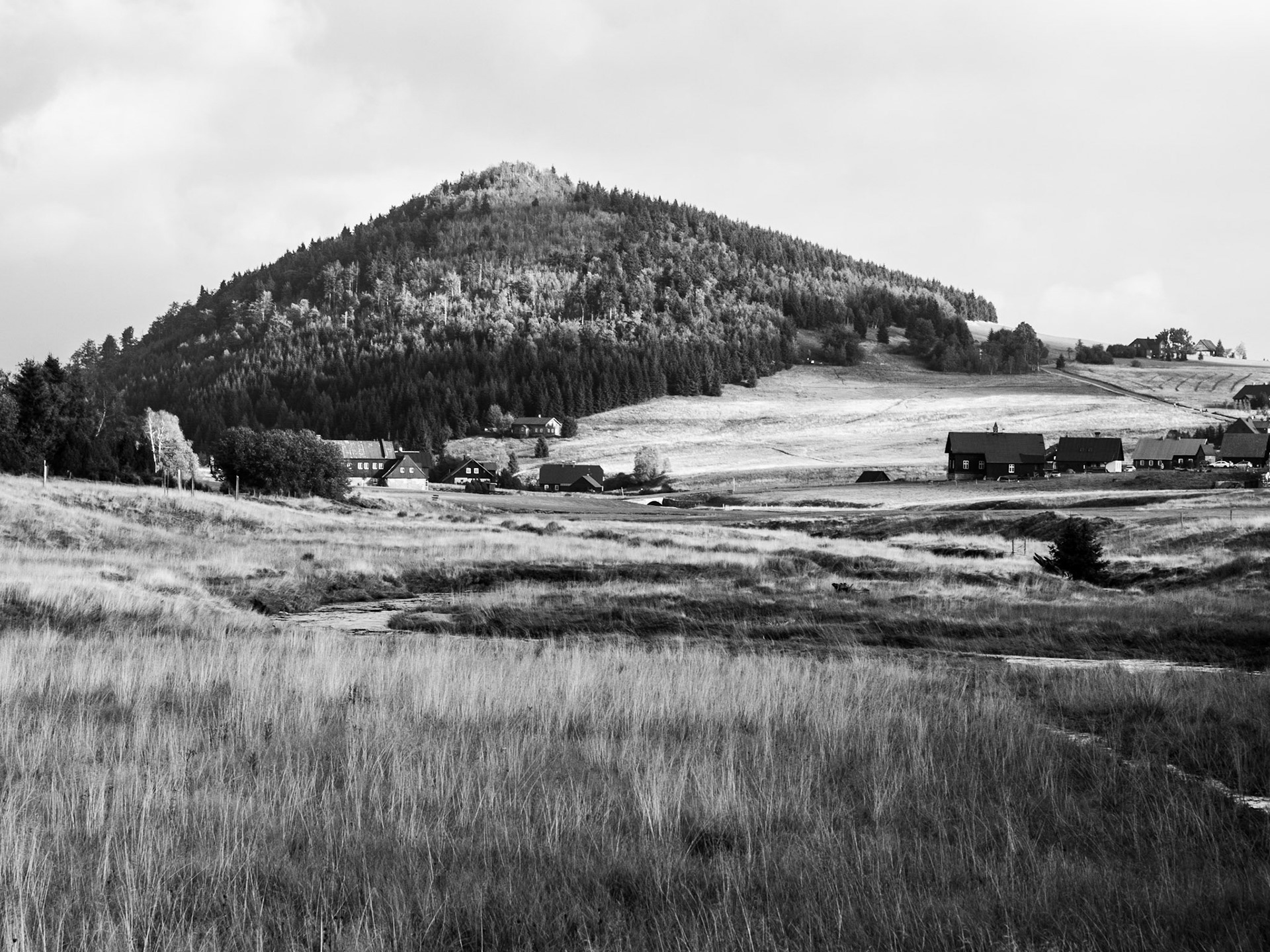 Bukovec mountain above Jizerka