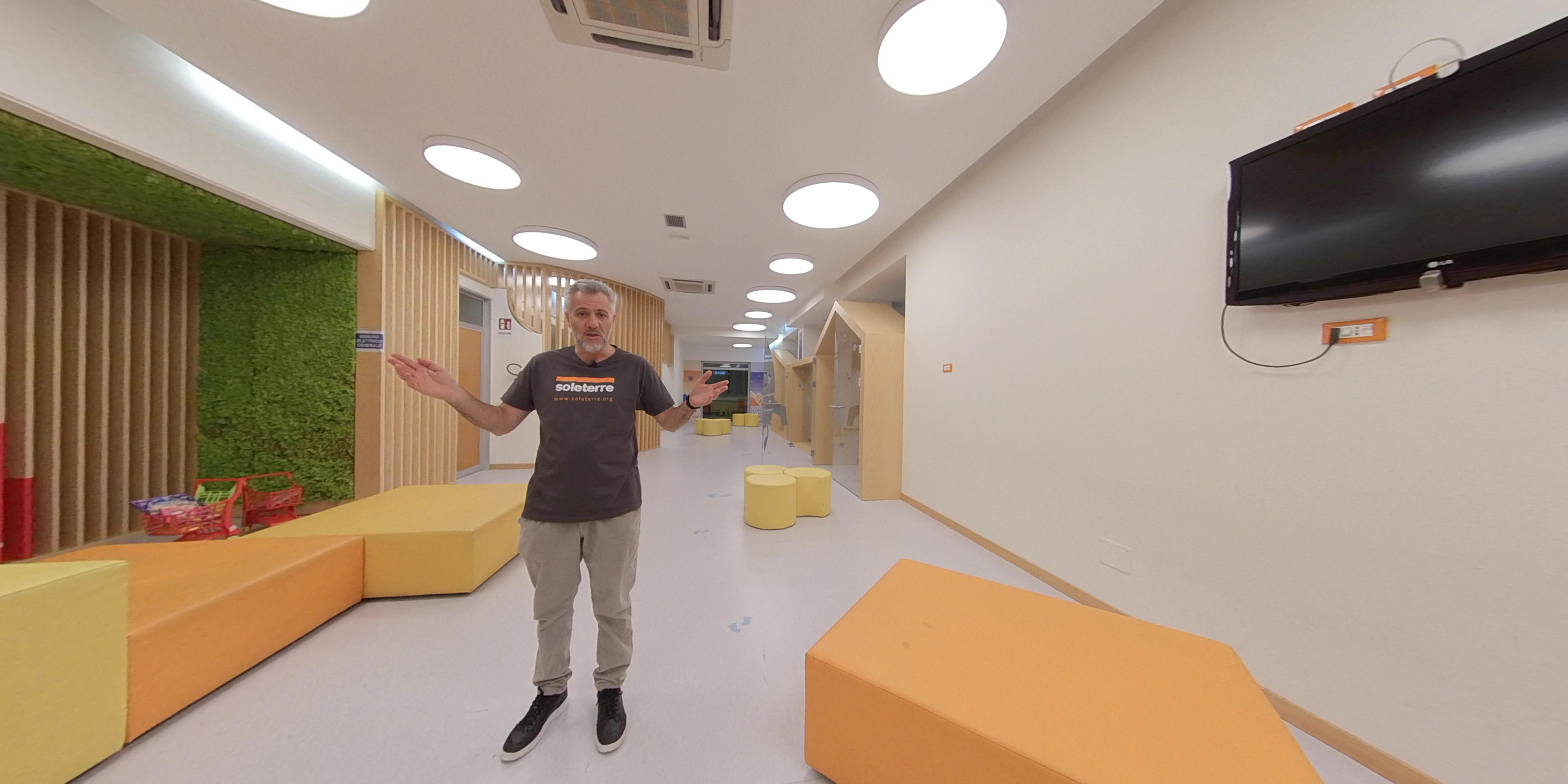 Damiano Rizzi, Presidente Soleterre - VIDEO 360°