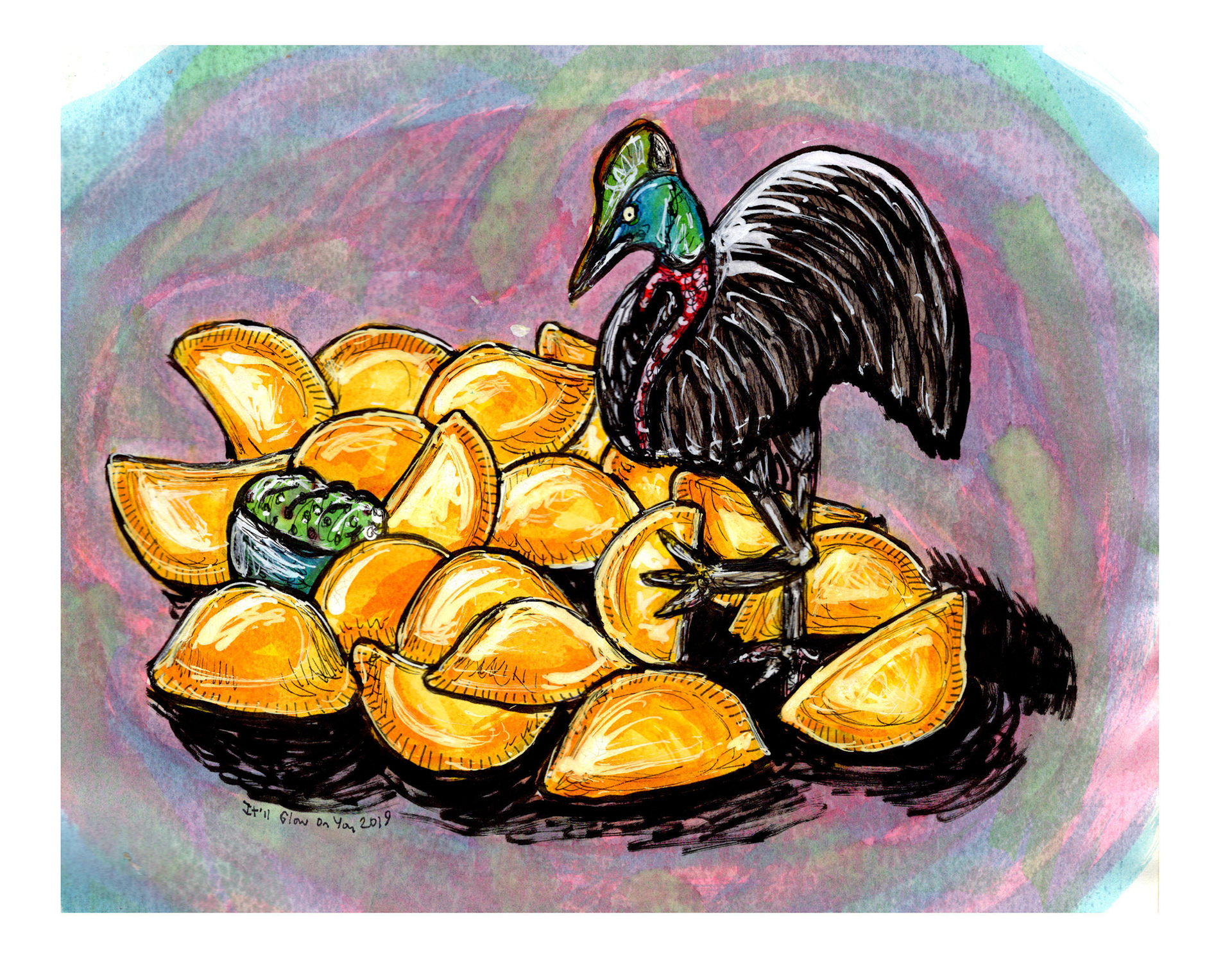 Cassowary Empanadas
