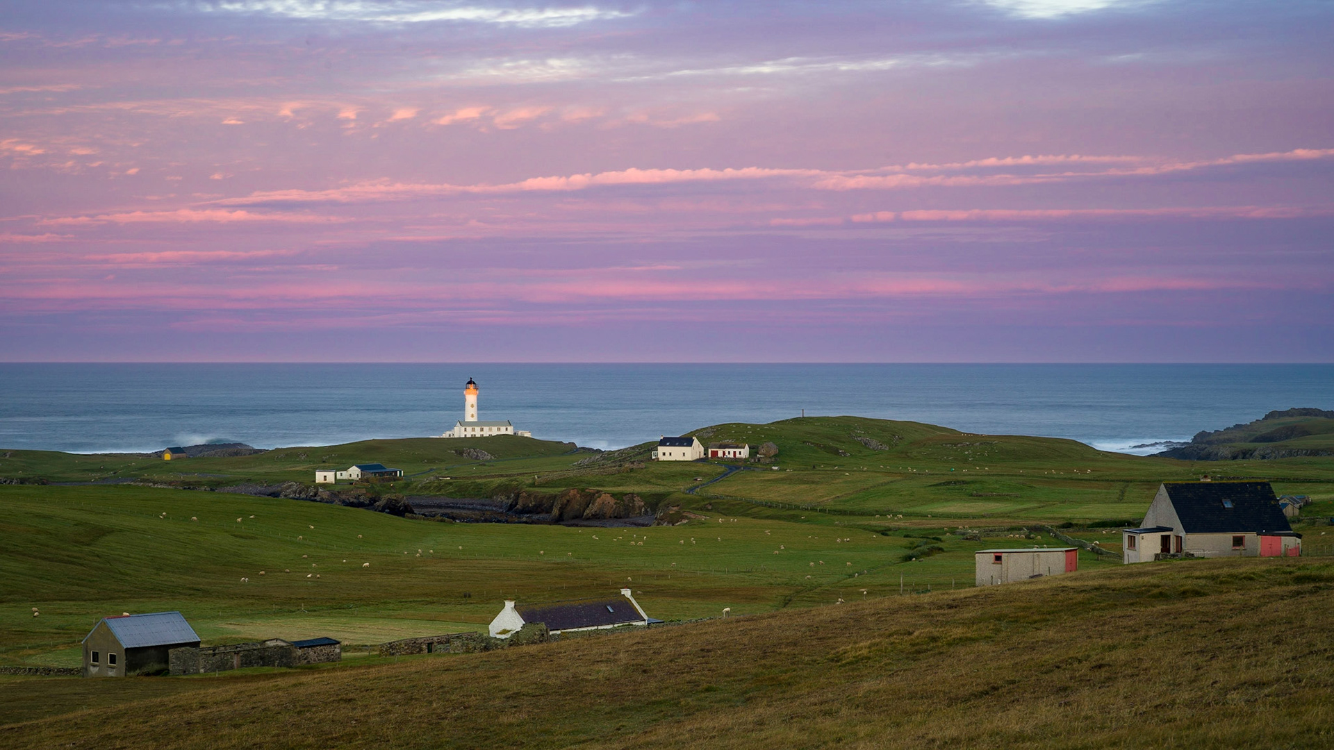 Fair Isle South Lighthouse - Scotland United Kingdom