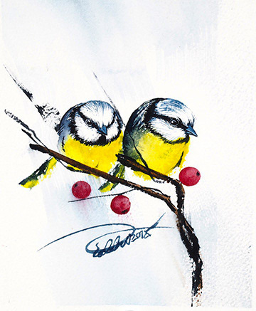MS 85 - 20x30 cm - Såld