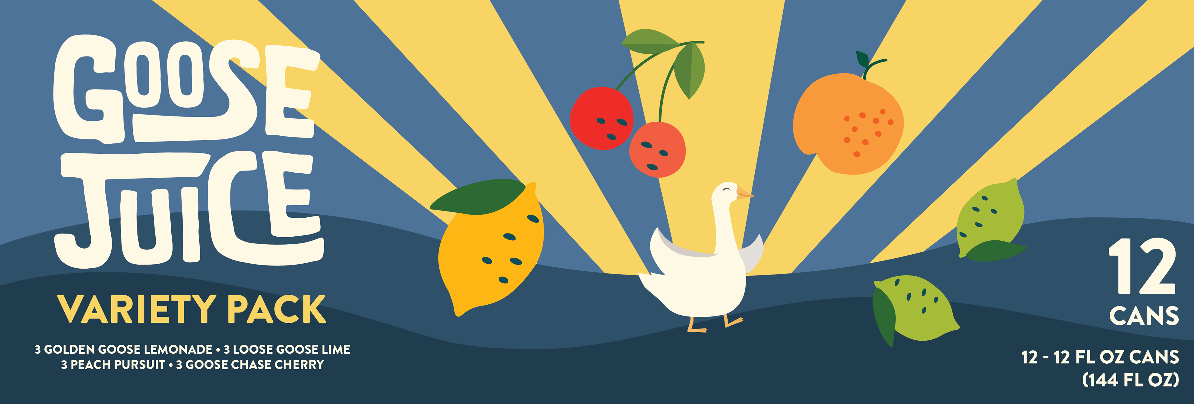 Lucy Ackerman Goose Juice Branding Project