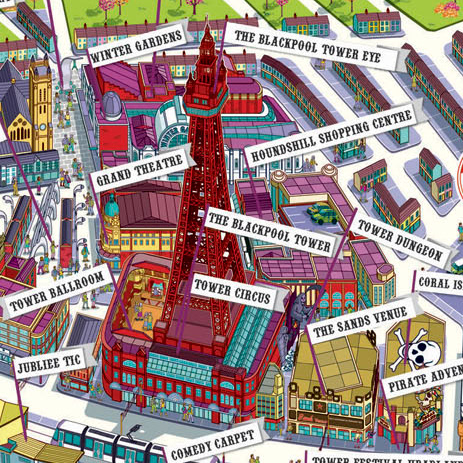 Rod Hunt / Illustration and Illustrated Maps - Map Illustrator ...