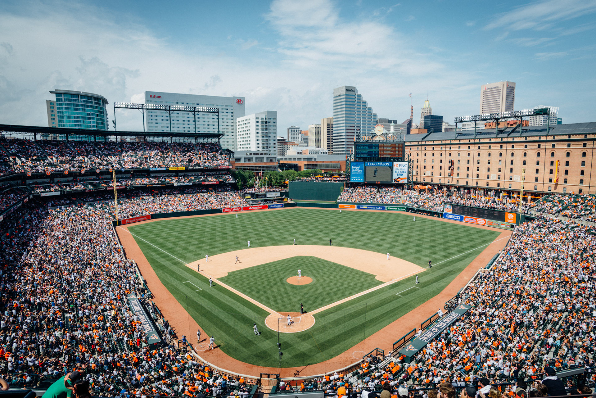 New York Yankees take on the Baltimore Orioles on Memorial Day, 2017.