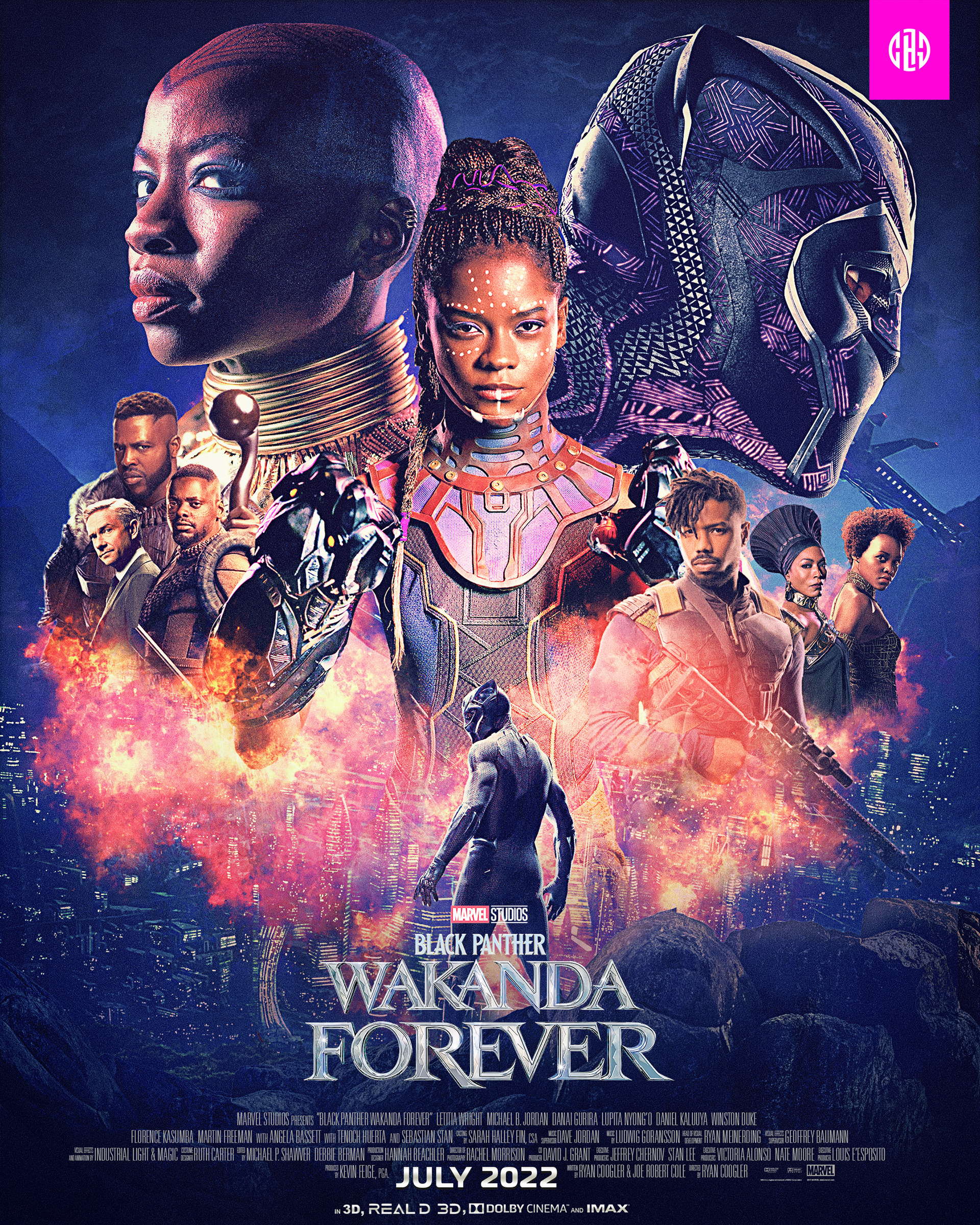 Chg Studio Marvel Studios Black Panther Wakanda Forever Poster