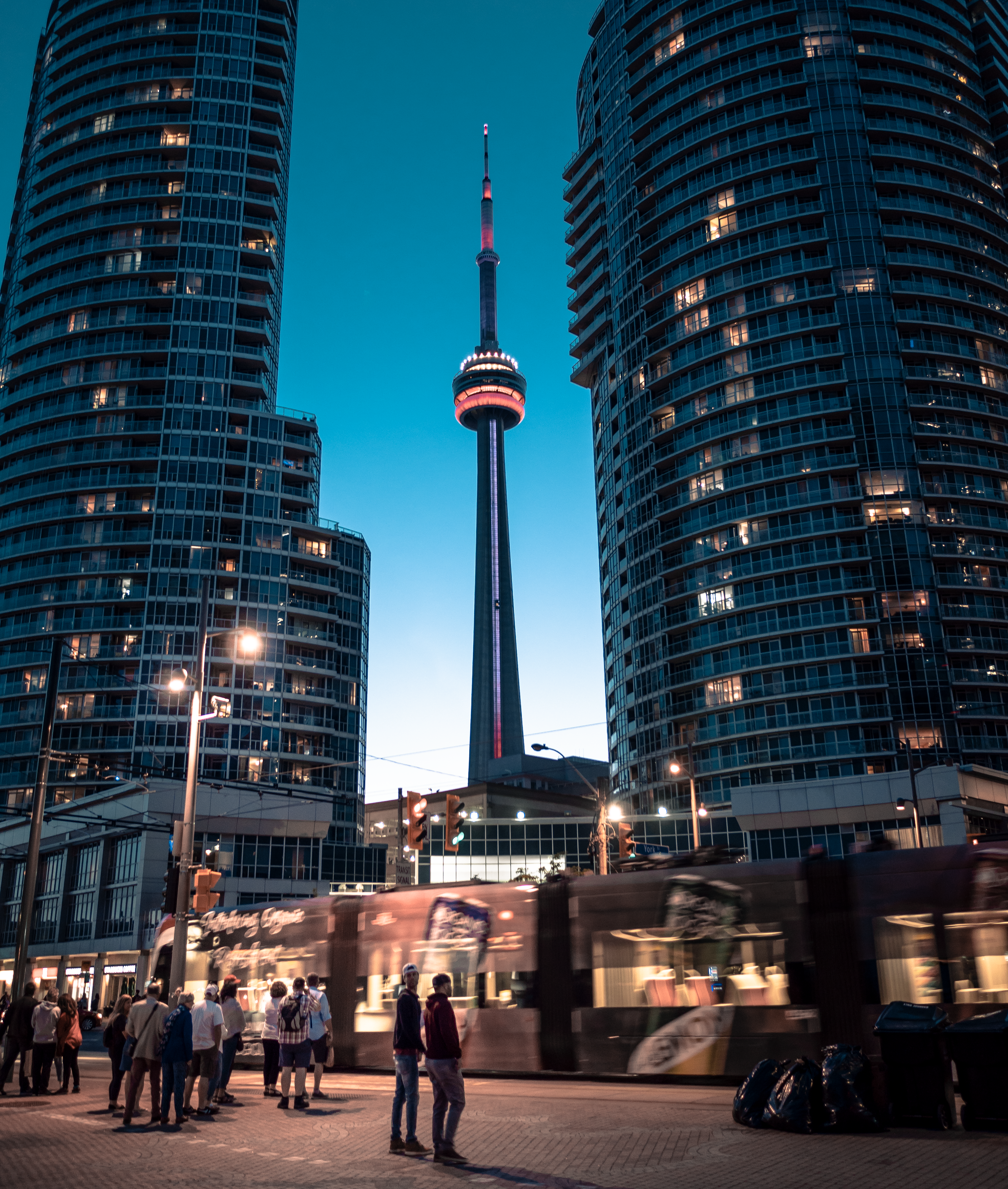 Toronto at night