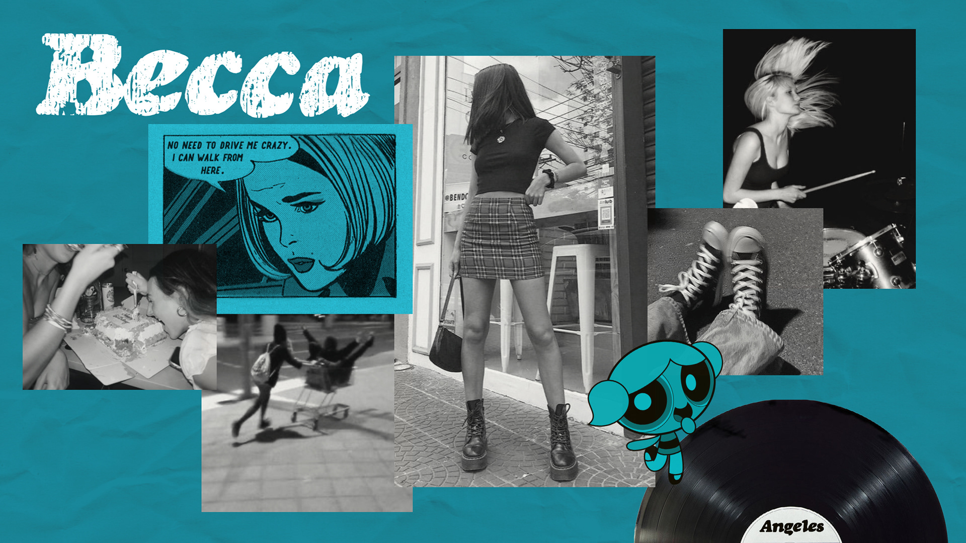 Character Mood Board for Becca
