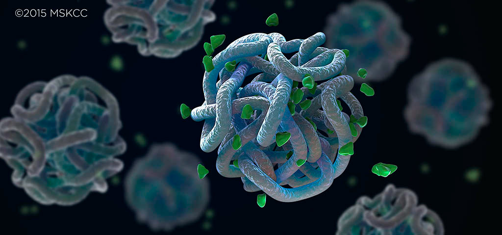 nanoparticles table of content illustration