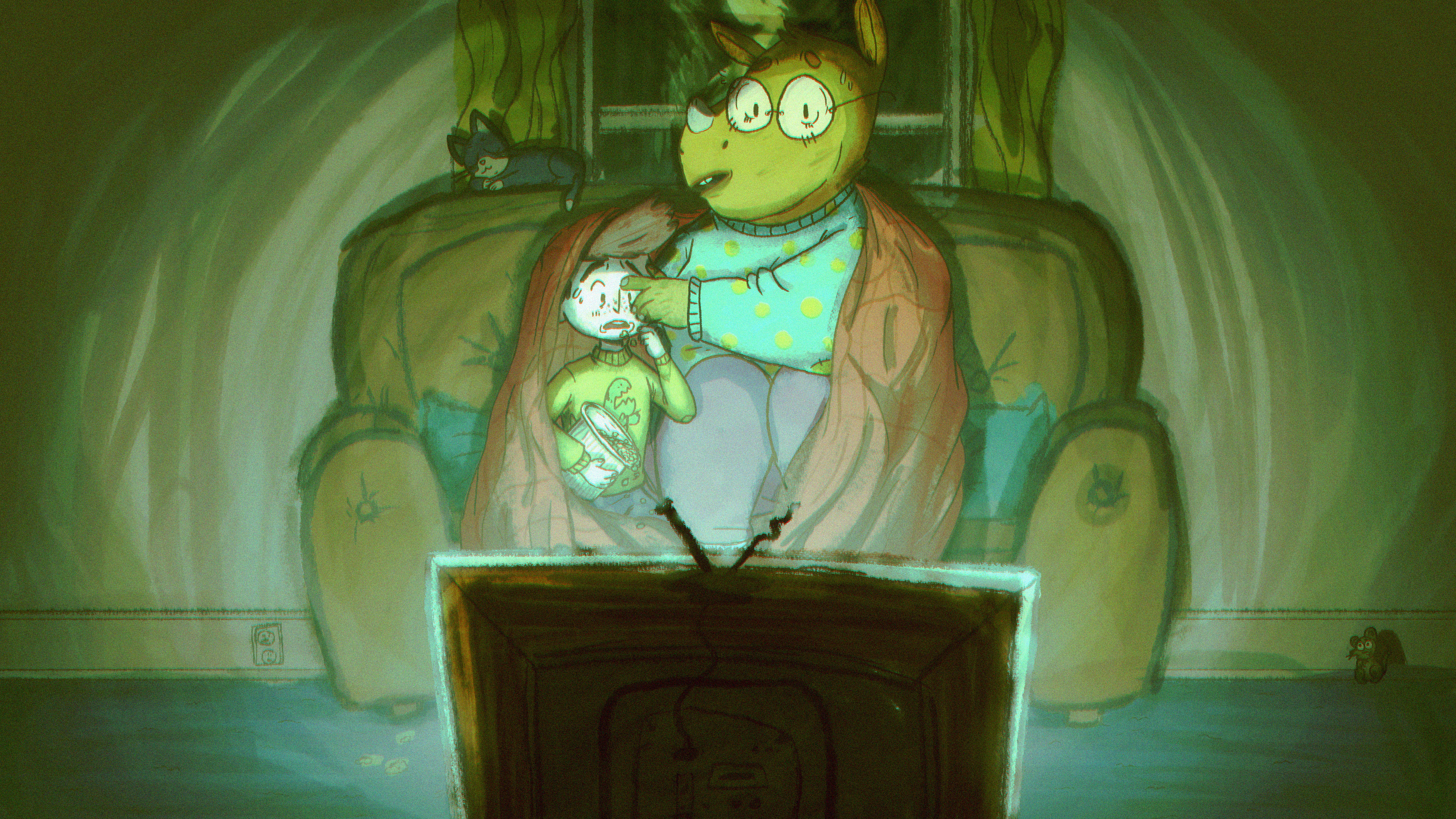 Zombies! (Photoshop. Oct.2017)