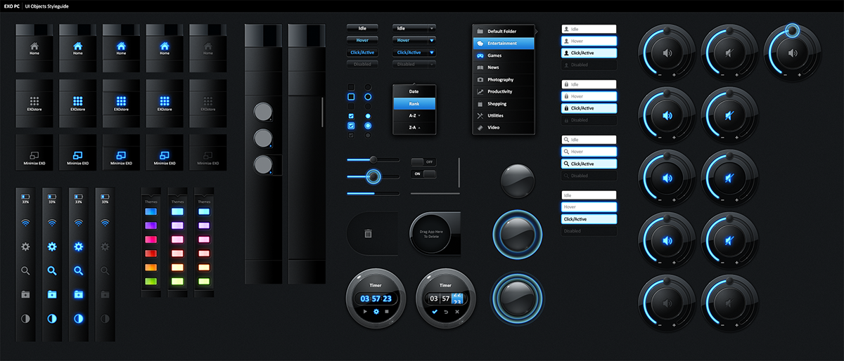 The Skins Factory, the World's Premier UX/UI Design Studio - EXO UI ...